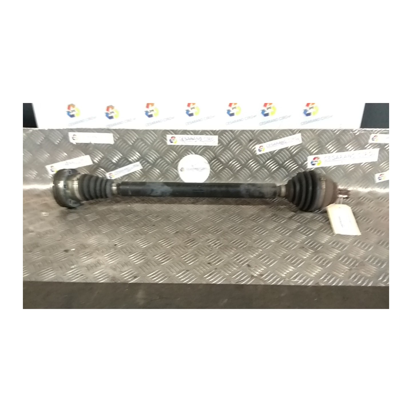 SEMIALBERO ANT. COMPL. DX. 082 VOLKSWAGEN GOLF (5K/AJ) (09/08-) CBB 1K0407272NJ