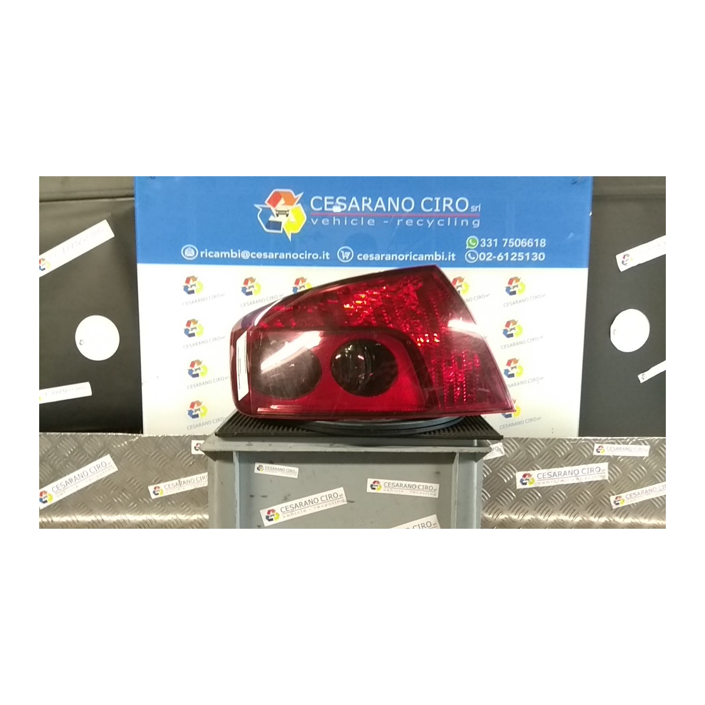FANALE POST. SX. 010 PEUGEOT 407 (03/04-03/12) RHR 6350GC