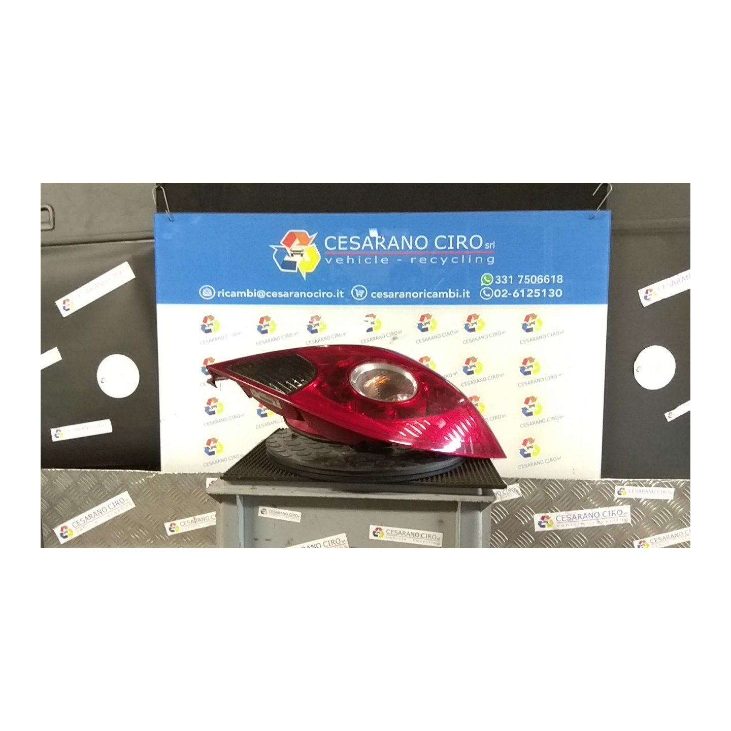FANALE POST. DX. 106 OPEL CORSA (S07) (07/06-02/11) Z12XEP 93189091
