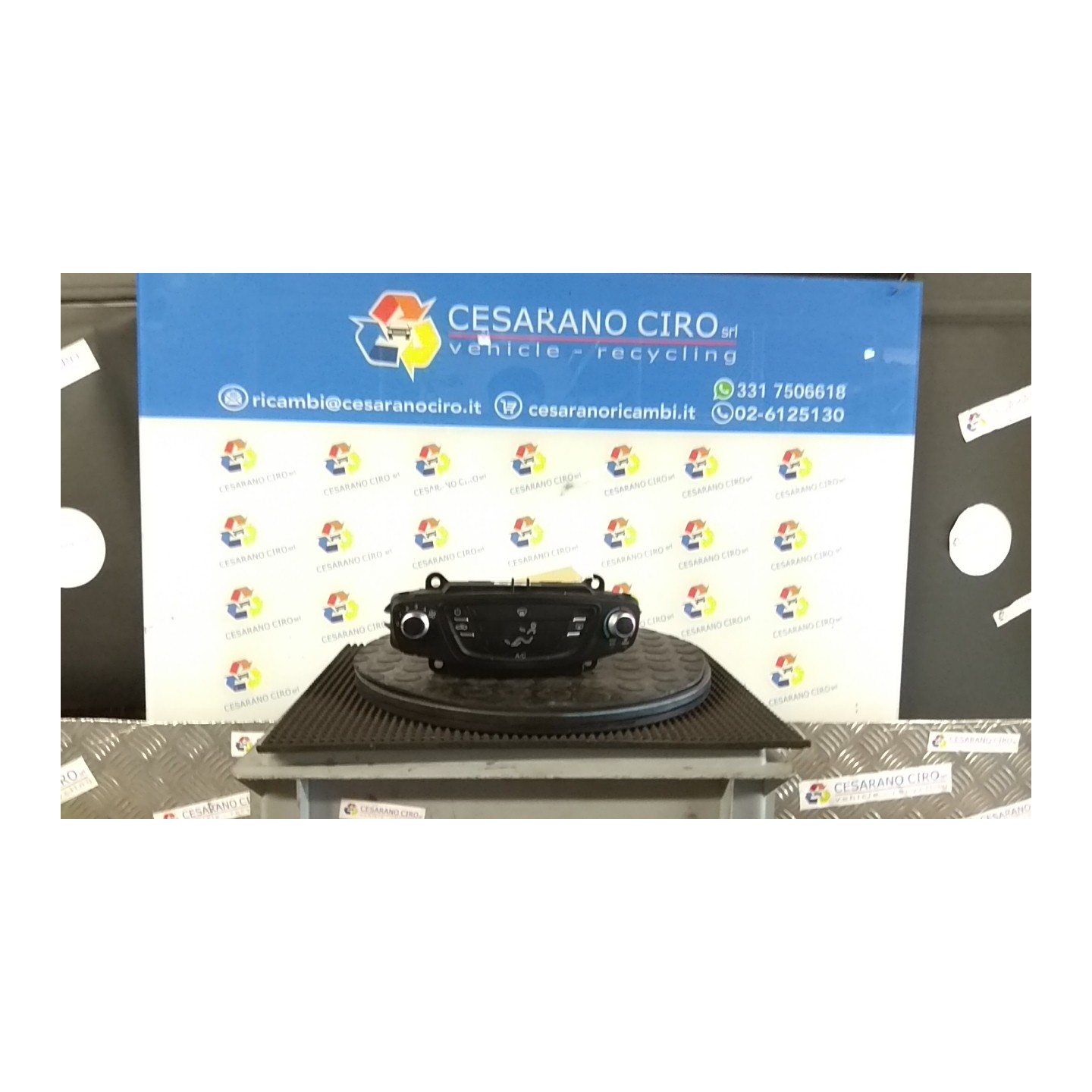 BLOCCO COMANDO CLIMATIZZAZIONE C/A/C AUT. 127 FORD B-MAX (CB2) (07/12-) SFJA 1901282