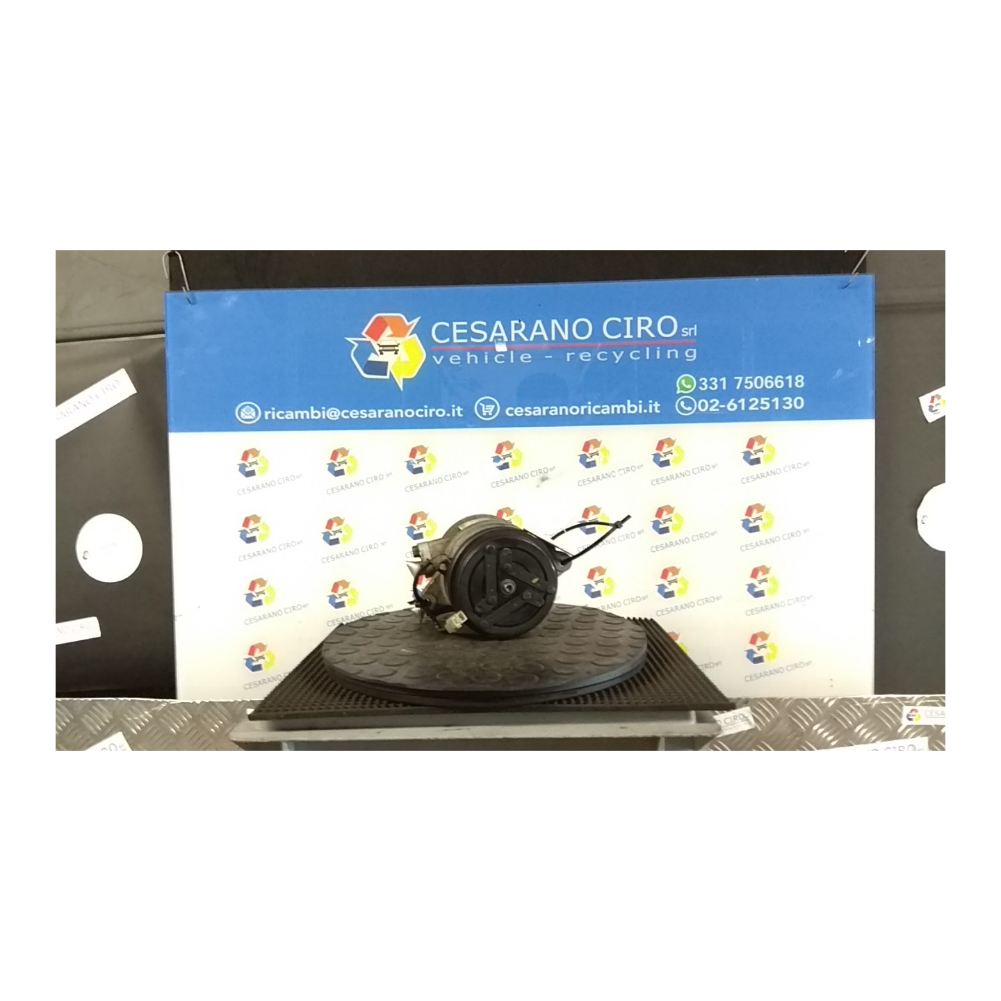 COMPRESSORE A/C 057 CHEVROLET (DAEWOO) MATIZ (M100) (06/98-11/00) F8CV 96314801