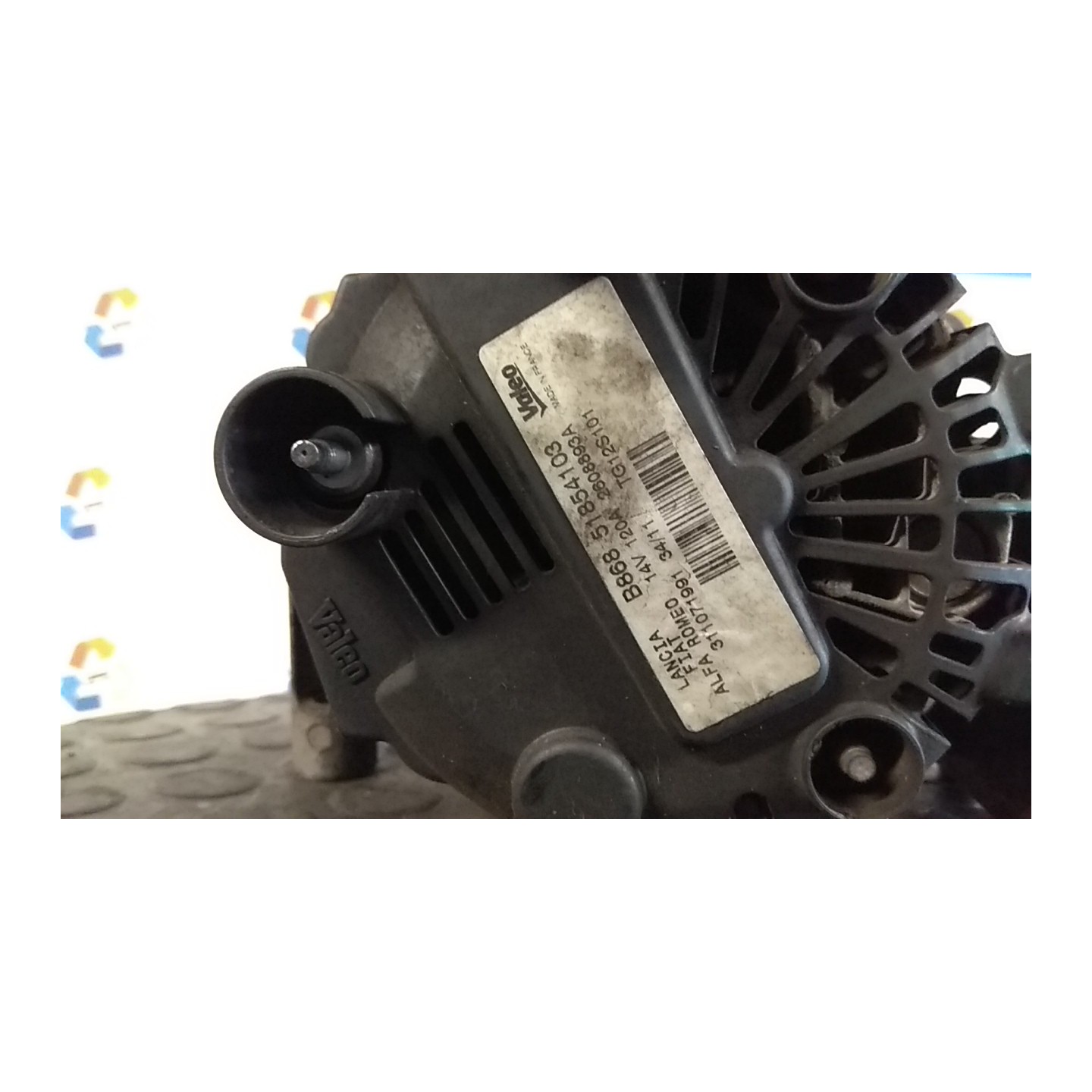 ALTERNATORE 75AMP 071 FIAT PUNTO EVO (3J) (08/09-07/13) 199A9000 51784847