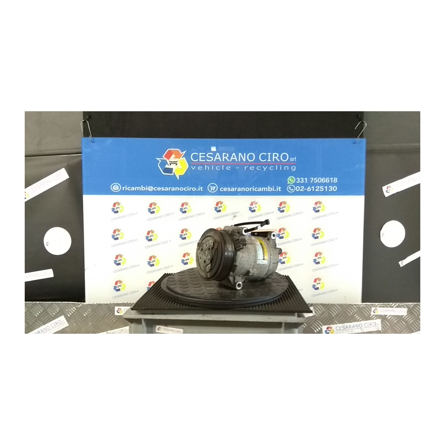 COMPRESSORE A/C 072 RENAULT MEGANE C+C 2A SERIE (02/06-02/ F9QE8 8200940233