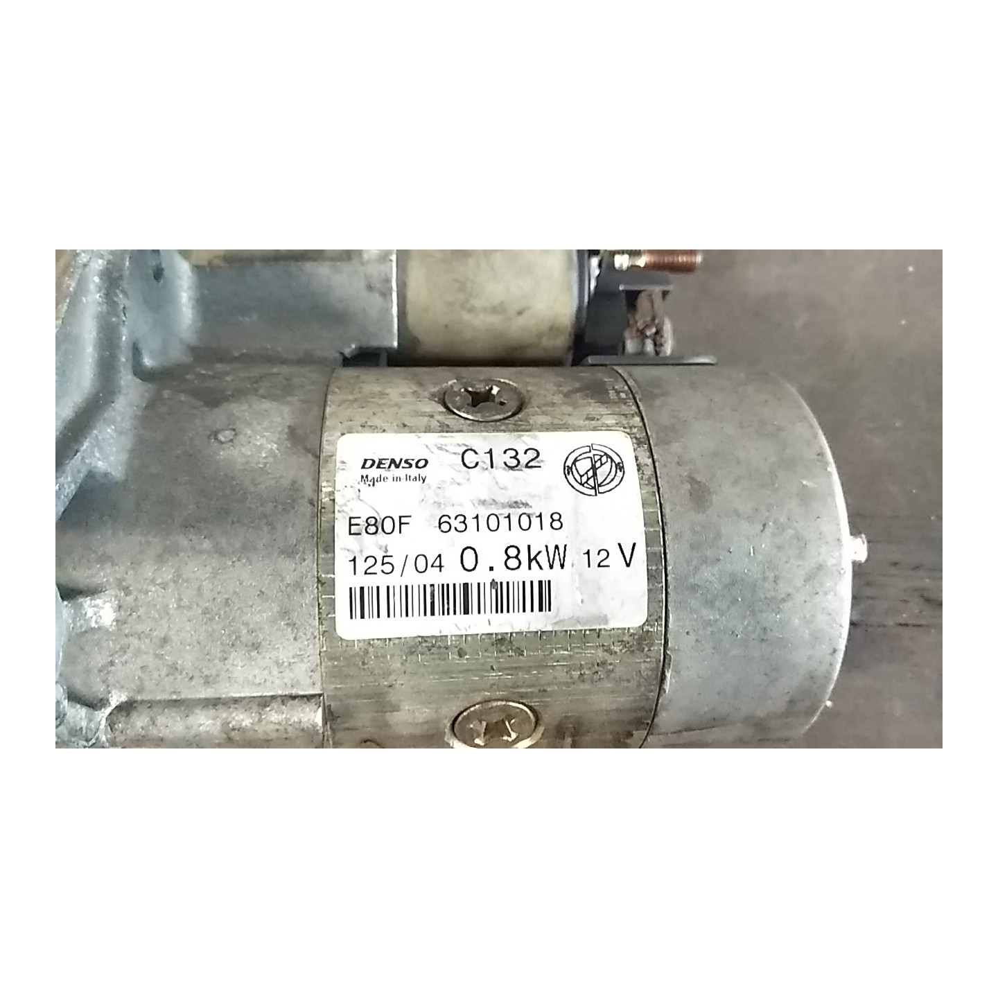 MOTORINO AVVIAMENTO 075 FIAT PUNTO (1N/1P) (07/99-12/05) 188A5000 46548654