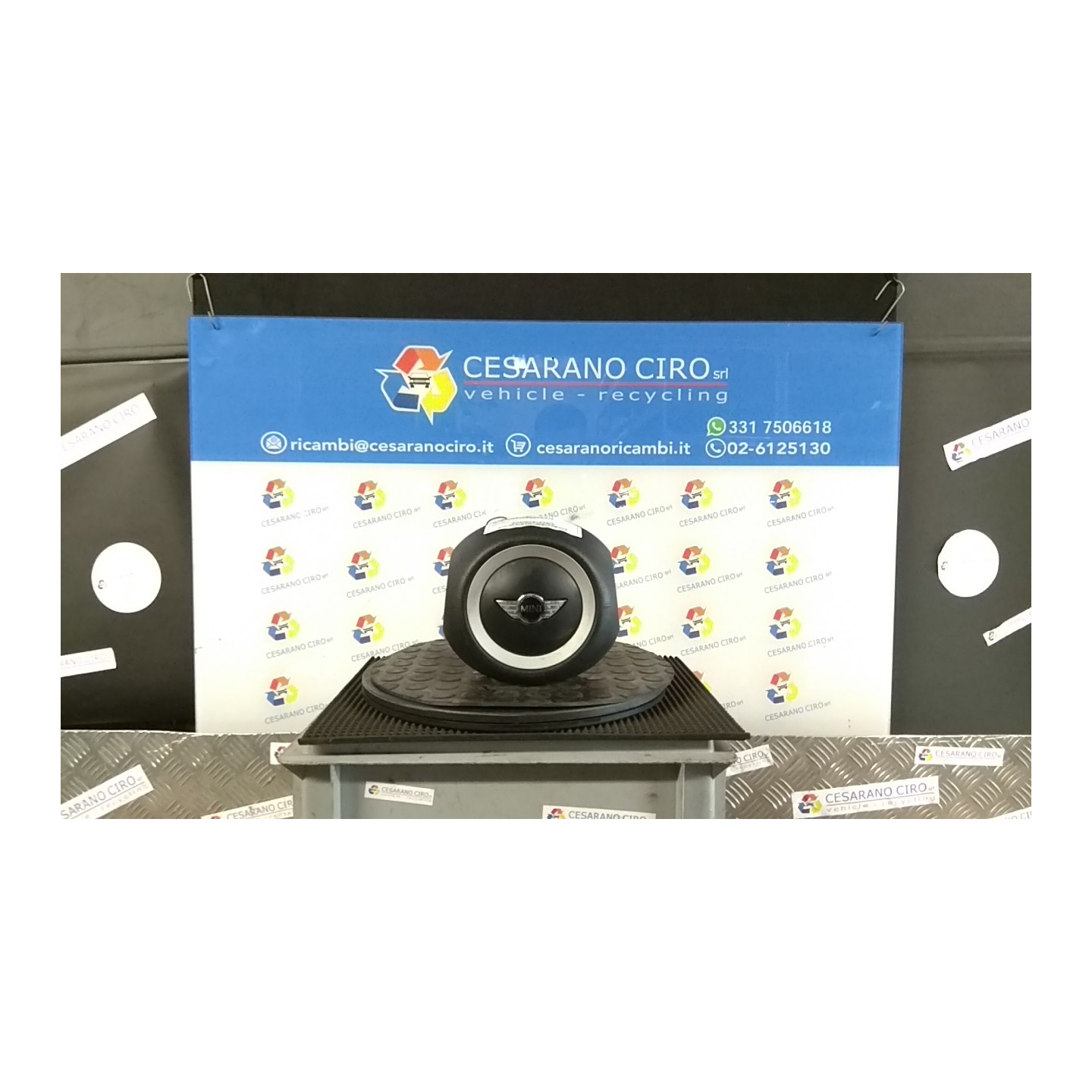 DISPOSITIVO AIRBAG LATO GUIDA 091 MINI MINI (R56) (08/06-08/10) N14B16A 32302757663