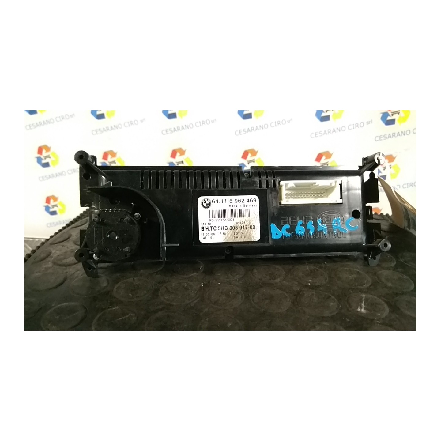 BLOCCO COMANDO CLIMATIZZAZIONE 101 MINI MINI (R50/R53) (07/01-07/06) W10B16A 64111502212