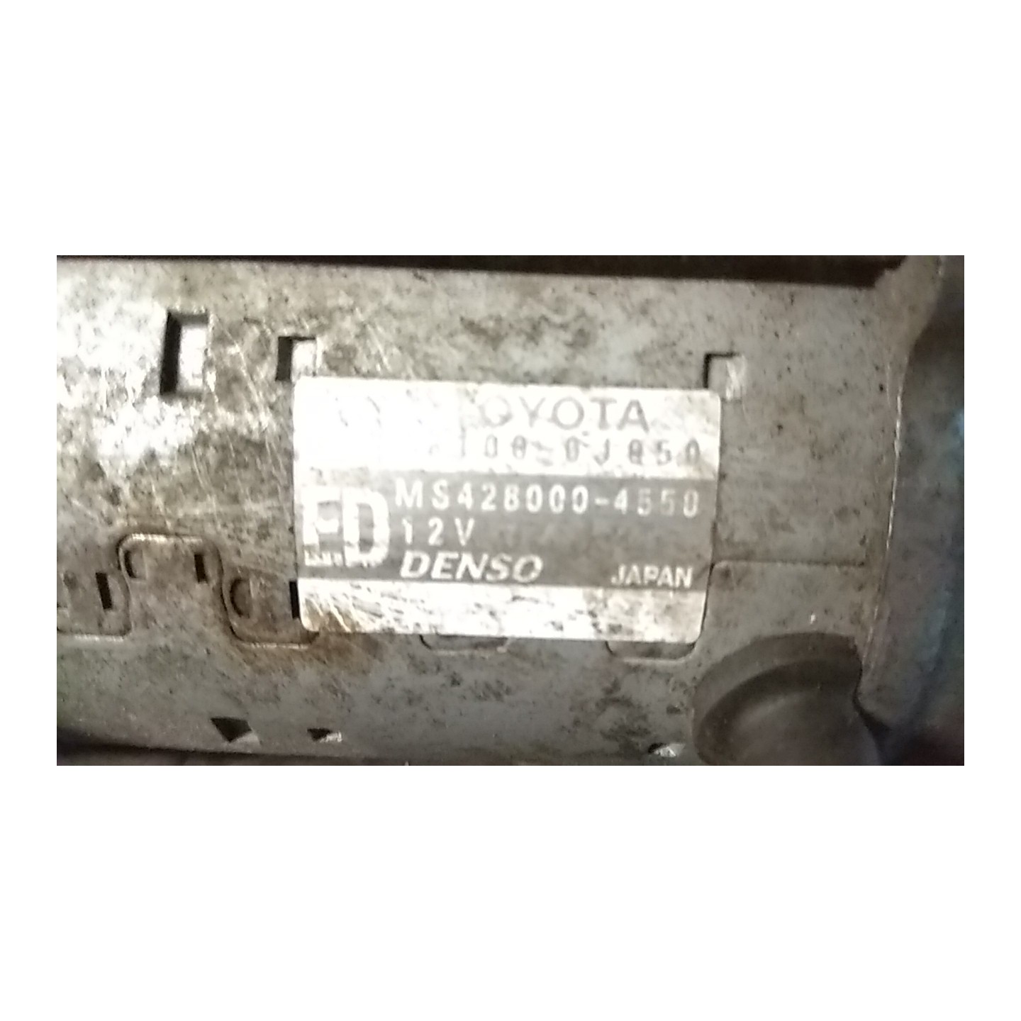 MOTORINO AVVIAMENTO 1.3KW 118 TOYOTA YARIS (11/05-02/12) 2SZFE 281000J050