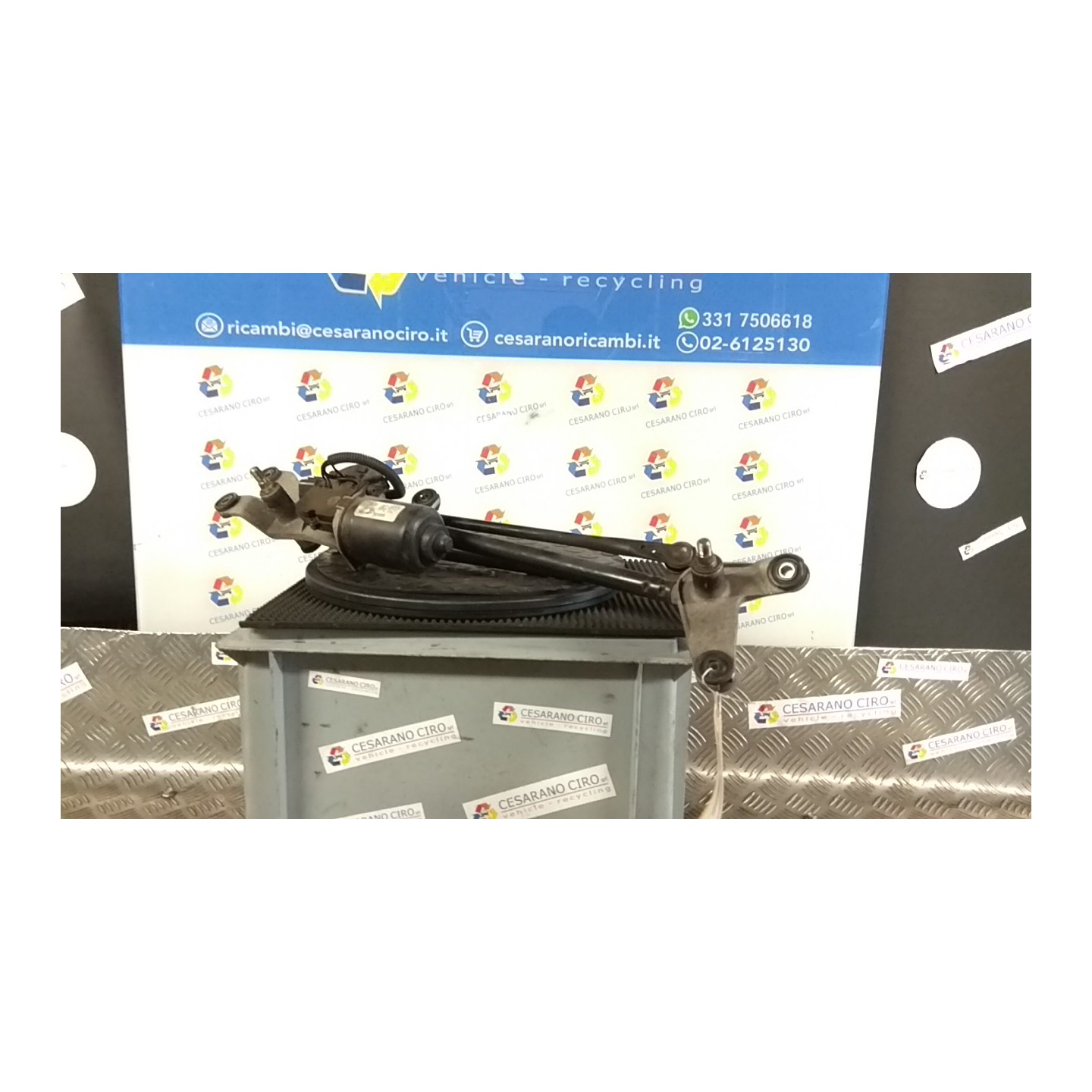 MECCANISMO TERGIPARABREZZA 087 KIA SORENTO 1A SERIE (07/02-12/06 D4CB 981203E000