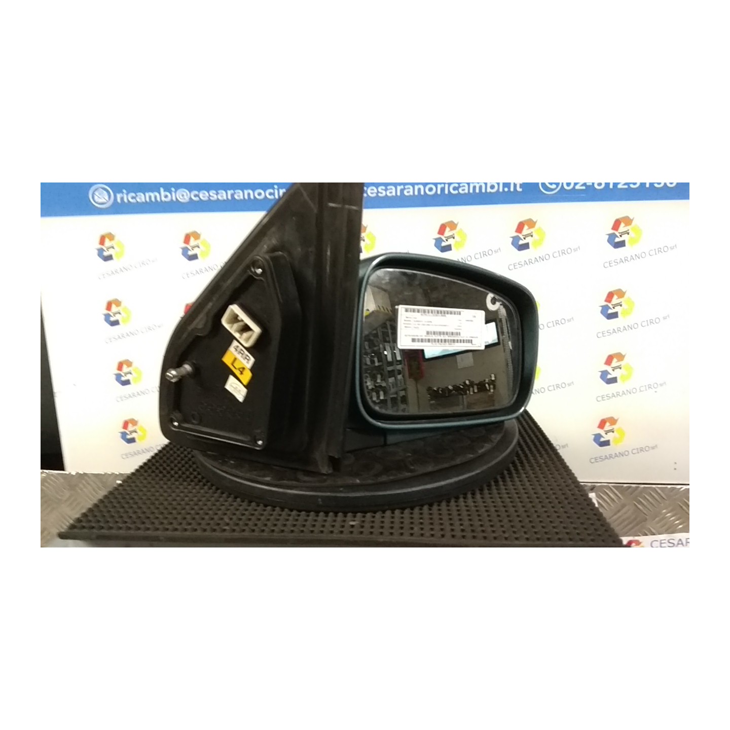 RETROVISORE EST. REGOLAZ. ELETTR. GLS, RIPIEGHEVOLE ELET. DX. 092 KIA SORENTO 1A SERIE (07/02-12/06 D4CB 876053E230