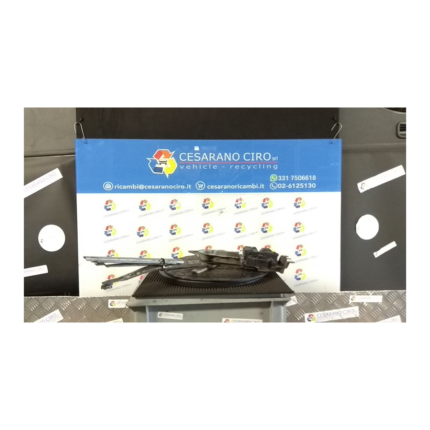 ALZACRISTALLO ELETTR. PORTA ANT. DX. 012 OPEL COMBO (X01) (11/01-01/12) Z17DTH 93186829