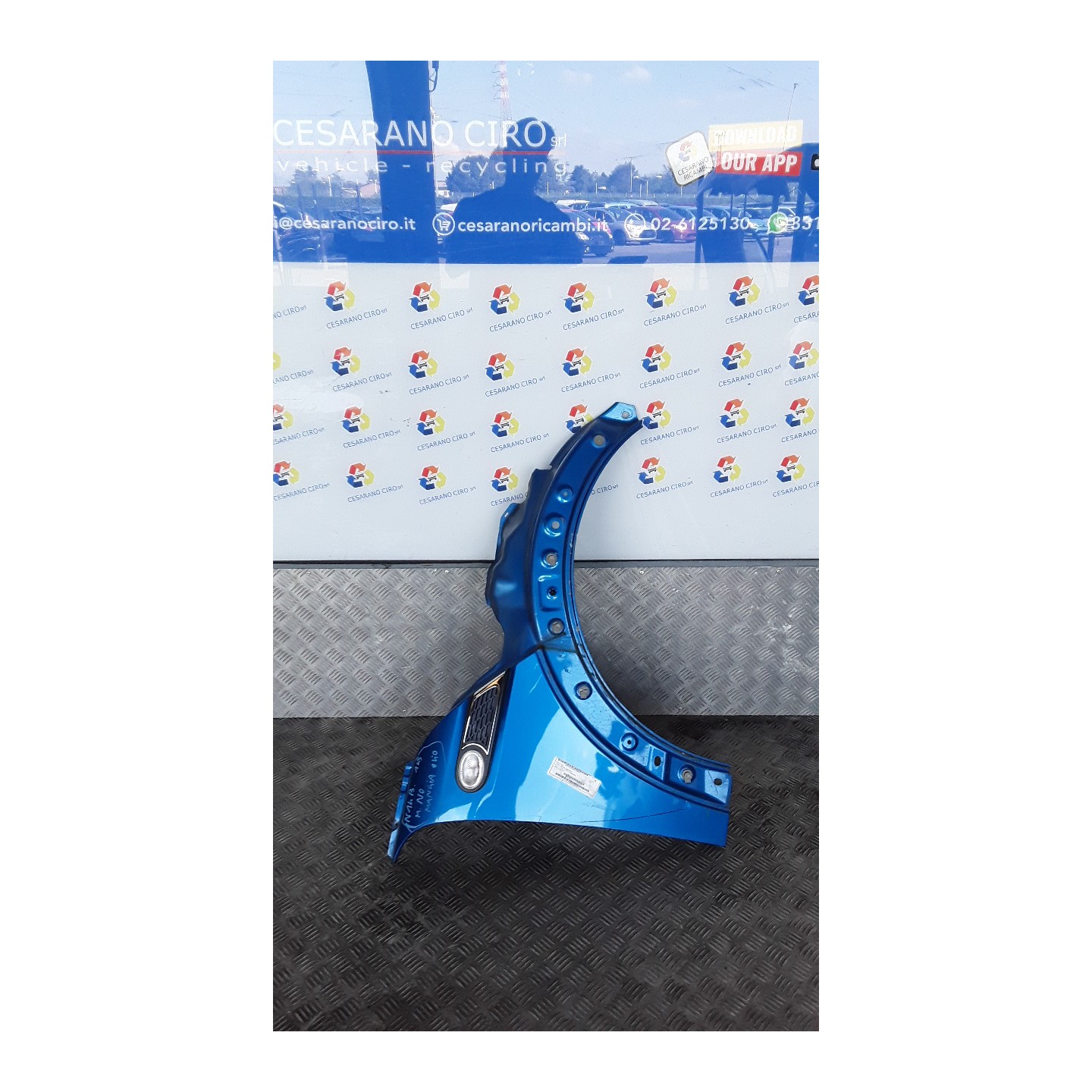 PARAFANGO ANT. DX. 126 MINI MINI (R56) (08/06-08/10) N14B16A 41352754726