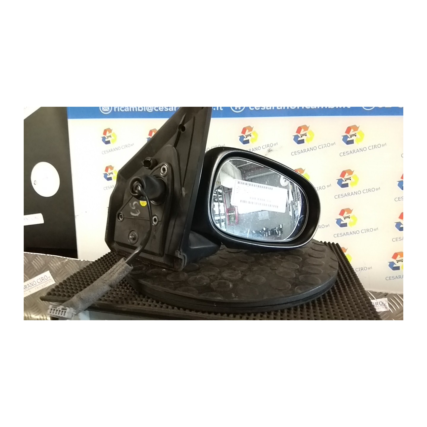 RETROVISORE EST. REGOLAZ. ELETTR. DX. 010 NISSAN ALMERA TINO (07/00-04/03) QG18 96301BU321