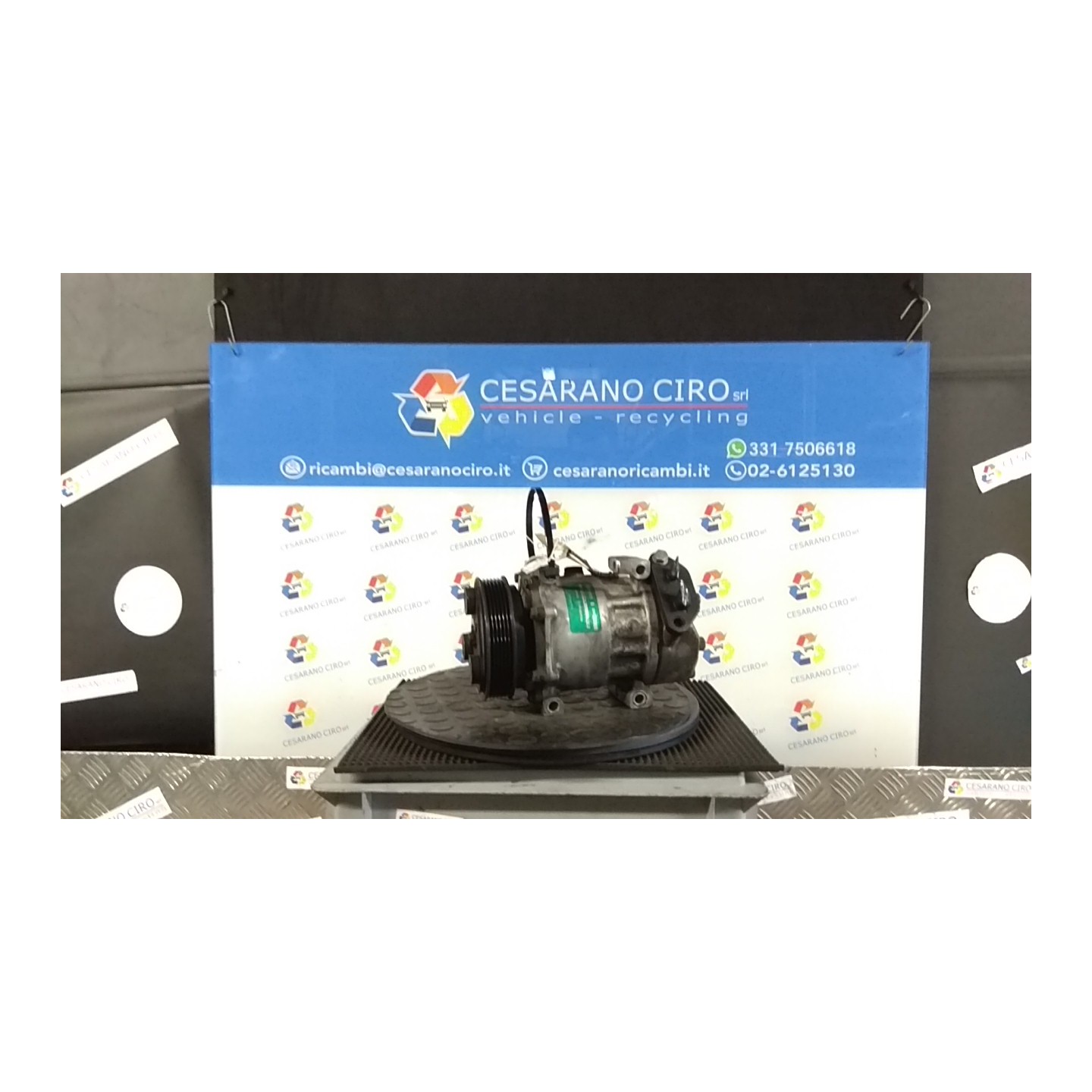 COMPRESSORE A/C 040 RENAULT LAGUNA 1A SERIE (01/94-05/98) F3P D7 NB0576019017001