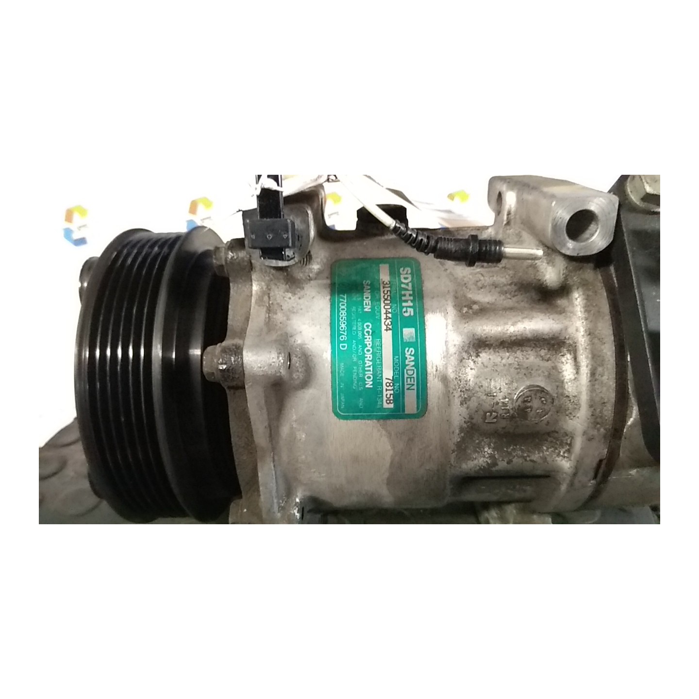 COMPRESSORE A/C 040 RENAULT LAGUNA 1A SERIE (01/94-05/98) F3P D7 NB0576019017001