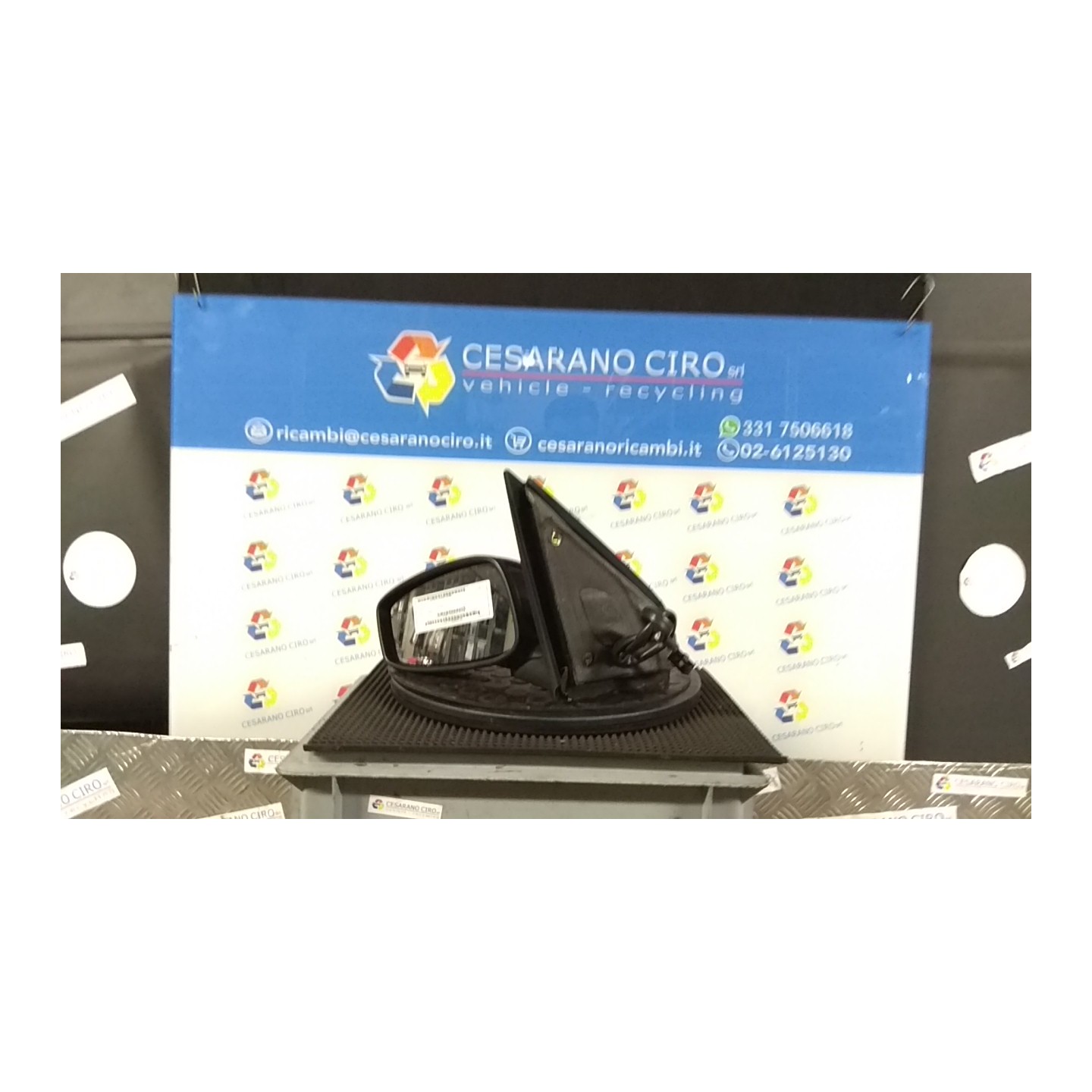 RETROVISORE EST. TERMICO REGOLAZ. ELETTR. SX. 052 FIAT STILO (2V) (11/03-06/09) 192A8000 735359855
