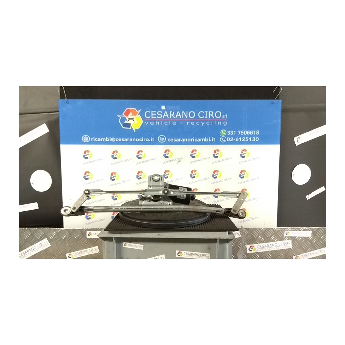 MECCANISMO TERGIPARABREZZA 064 FIAT STILO (2C) (09/01-11/03) 188A5000 51705235