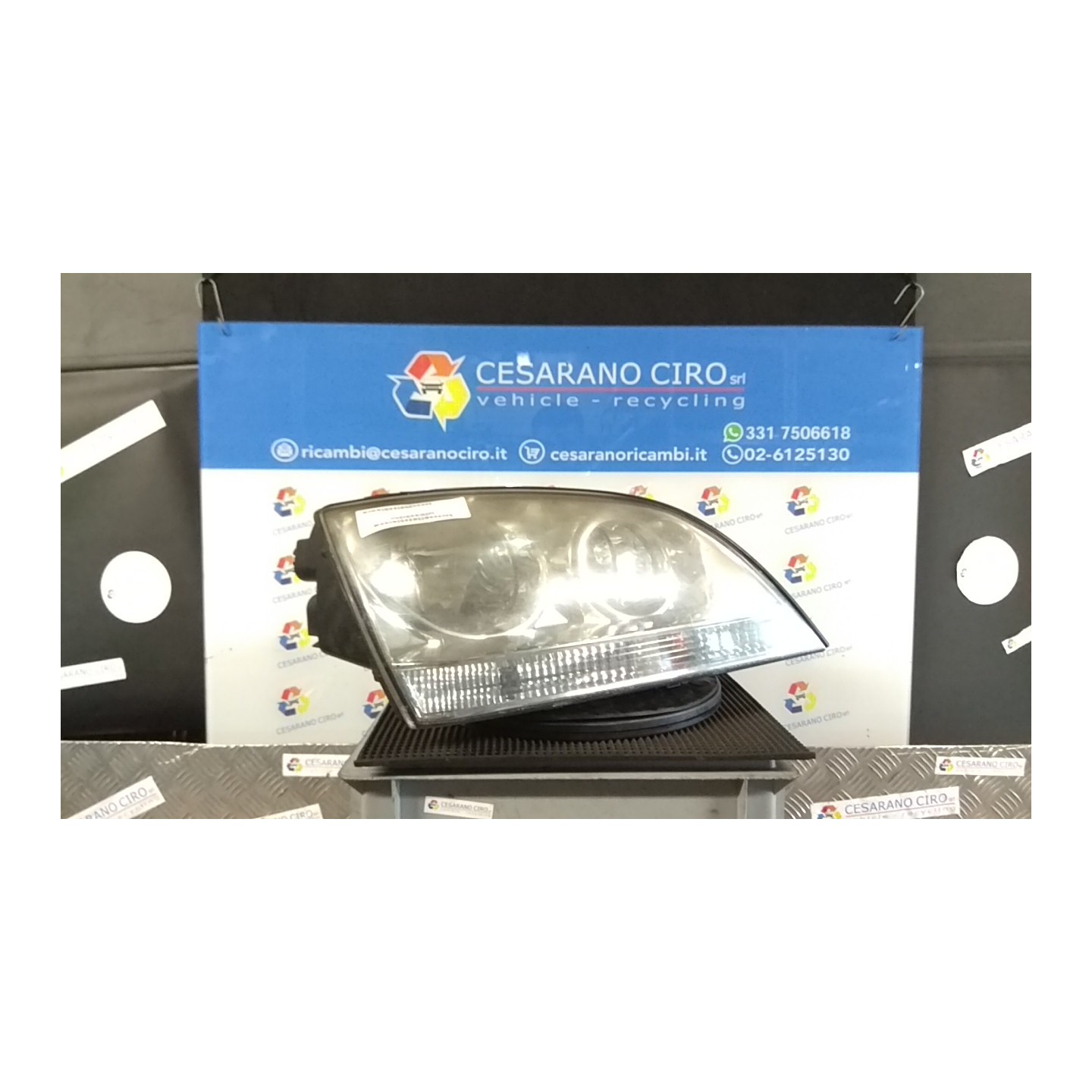 PROIETTORE DX. 074 KIA SORENTO 1A SERIE (07/02-12/06 D4CB 921023E020