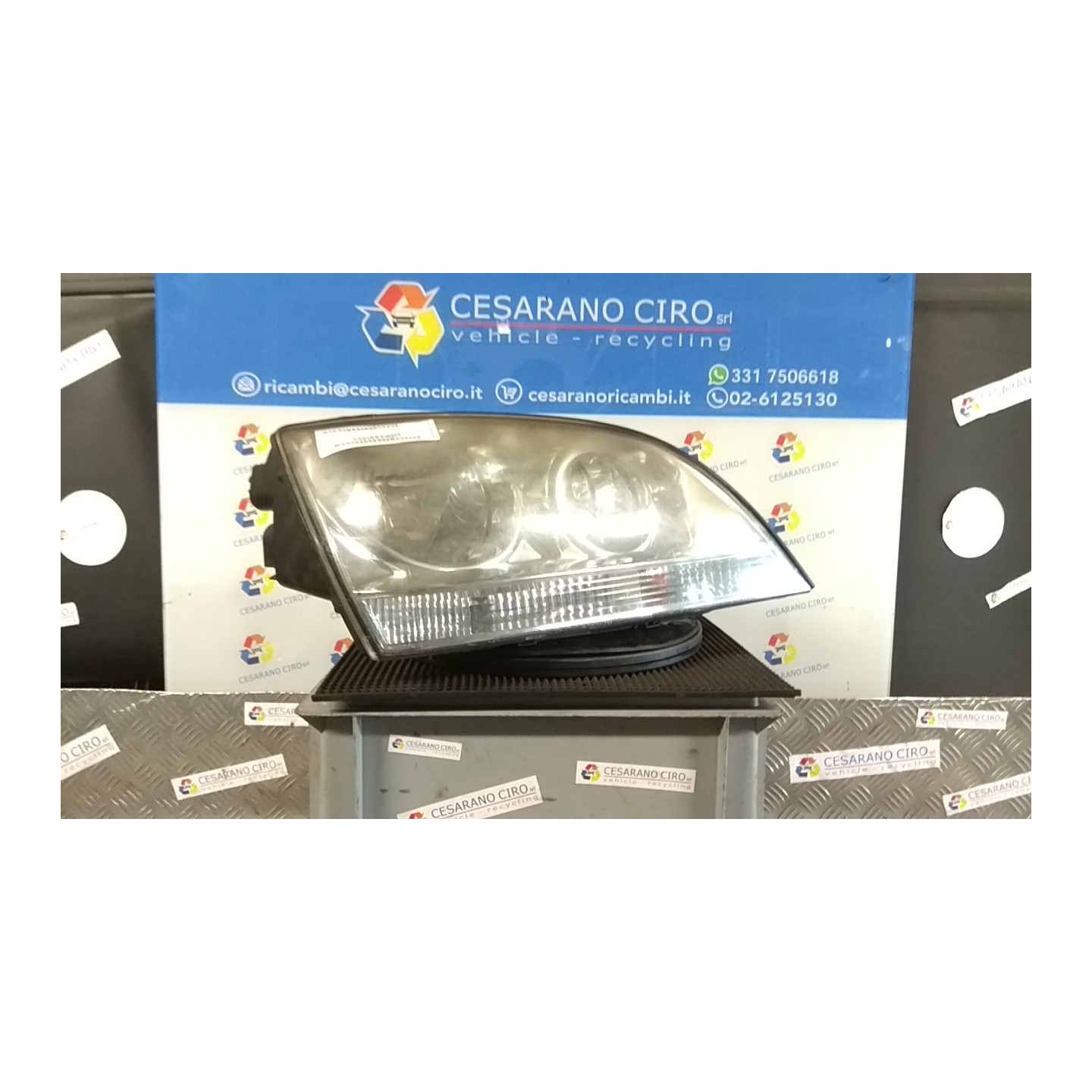PROIETTORE DX. 074 KIA SORENTO 1A SERIE (07/02-12/06 D4CB 921023E020