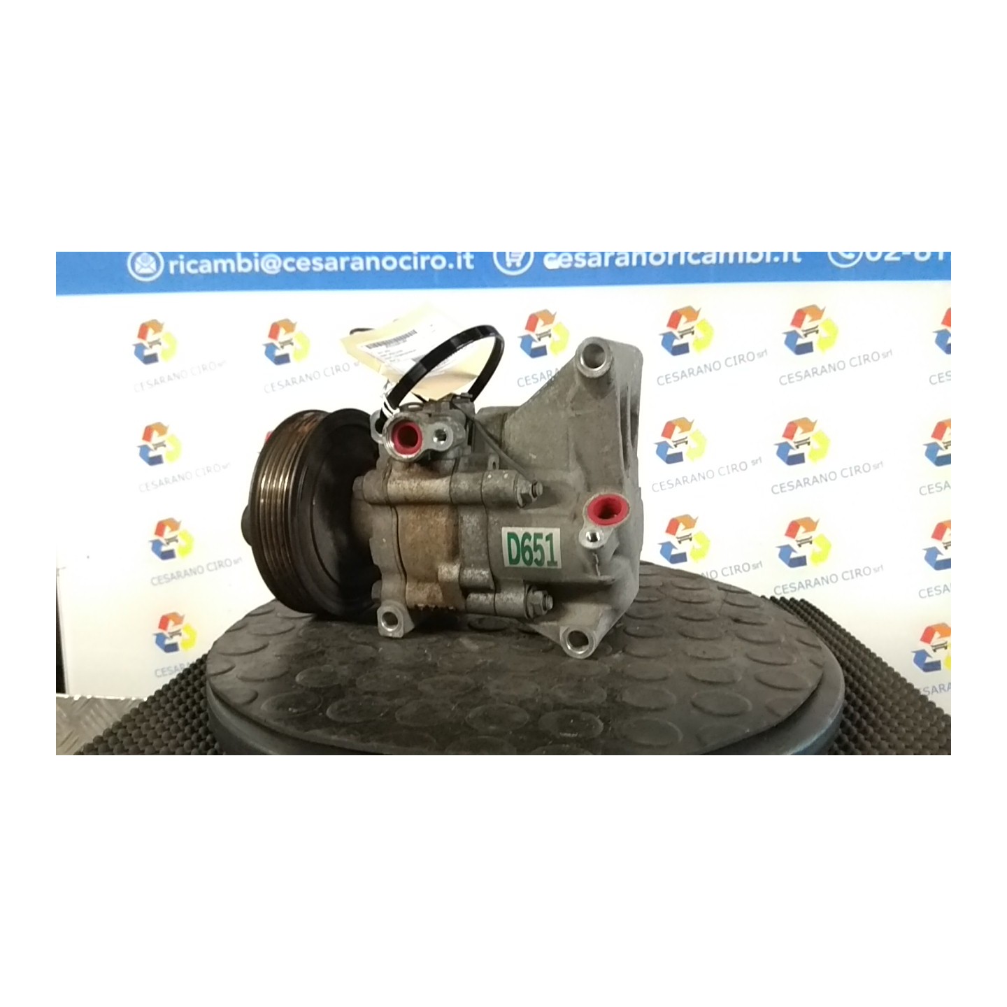 COMPRESSORE A/C 098 MAZDA MAZDA 2 2A SERIE (08/07-12/14 ZJ D65161K00D