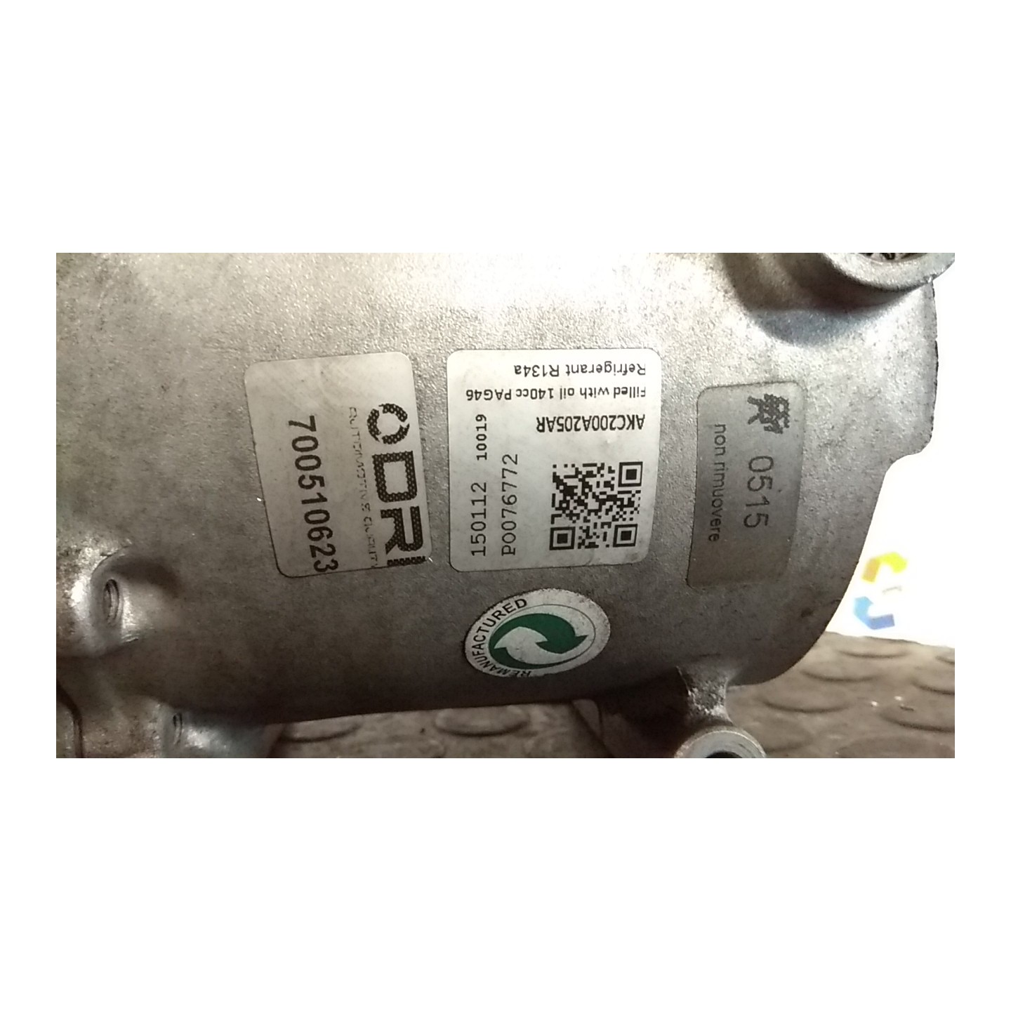 COMPRESSORE A/C 100 MITSUBISHI OUTLANDER 1A SERIE (05/03-10/0 4G69 MN185237