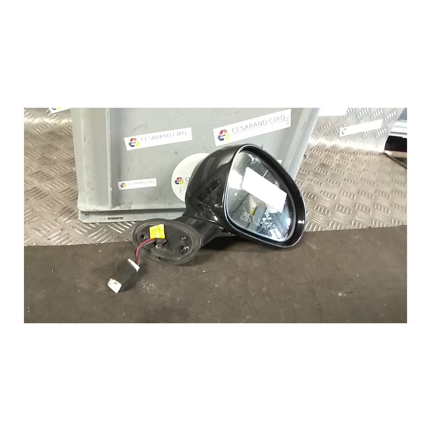 RETROVISORE EST. REGOLAZ. ELETTR. DX. 109 CHEVROLET (DAEWOO) MATIZ (M200) (04/05-12/10) B10S1 96600429