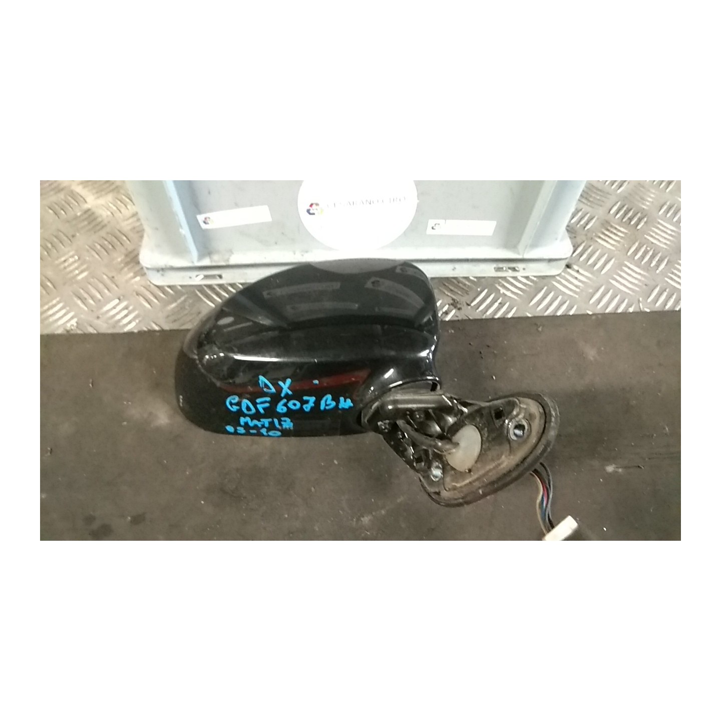 RETROVISORE EST. REGOLAZ. ELETTR. DX. 109 CHEVROLET (DAEWOO) MATIZ (M200) (04/05-12/10) B10S1 96600429