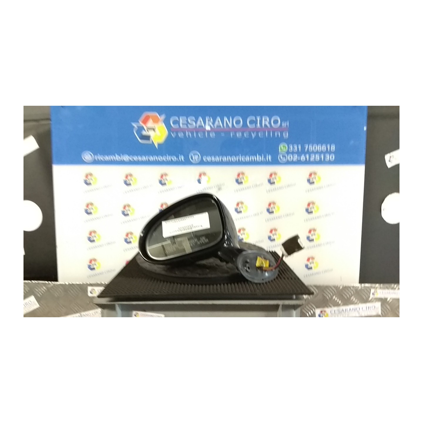 RETROVISORE EST. REGOLAZ. ELETTR. SX. 110 CHEVROLET (DAEWOO) MATIZ (M200) (04/05-12/10) B10S1 96600411
