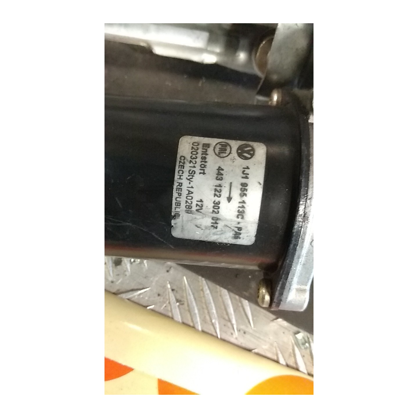 MOTORINO TERGIPARABREZZA 178 VOLKSWAGEN GOLF (1J) (09/97-03/06) AHF 1J1955113C