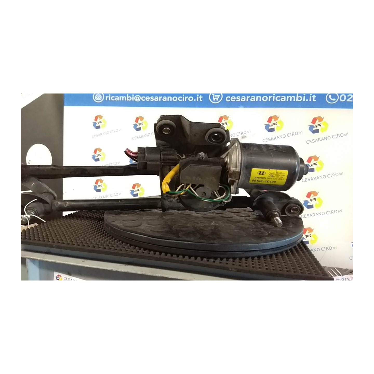 MECCANISMO TERGIPARABREZZA 002 HYUNDAI GETZ (07/02-12/09) G4HG 981201C001