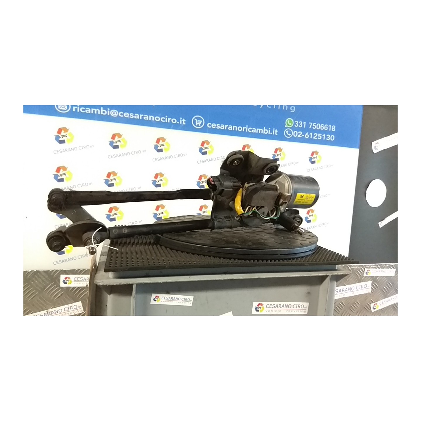 MECCANISMO TERGIPARABREZZA 002 HYUNDAI GETZ (07/02-12/09) G4HG 981201C001