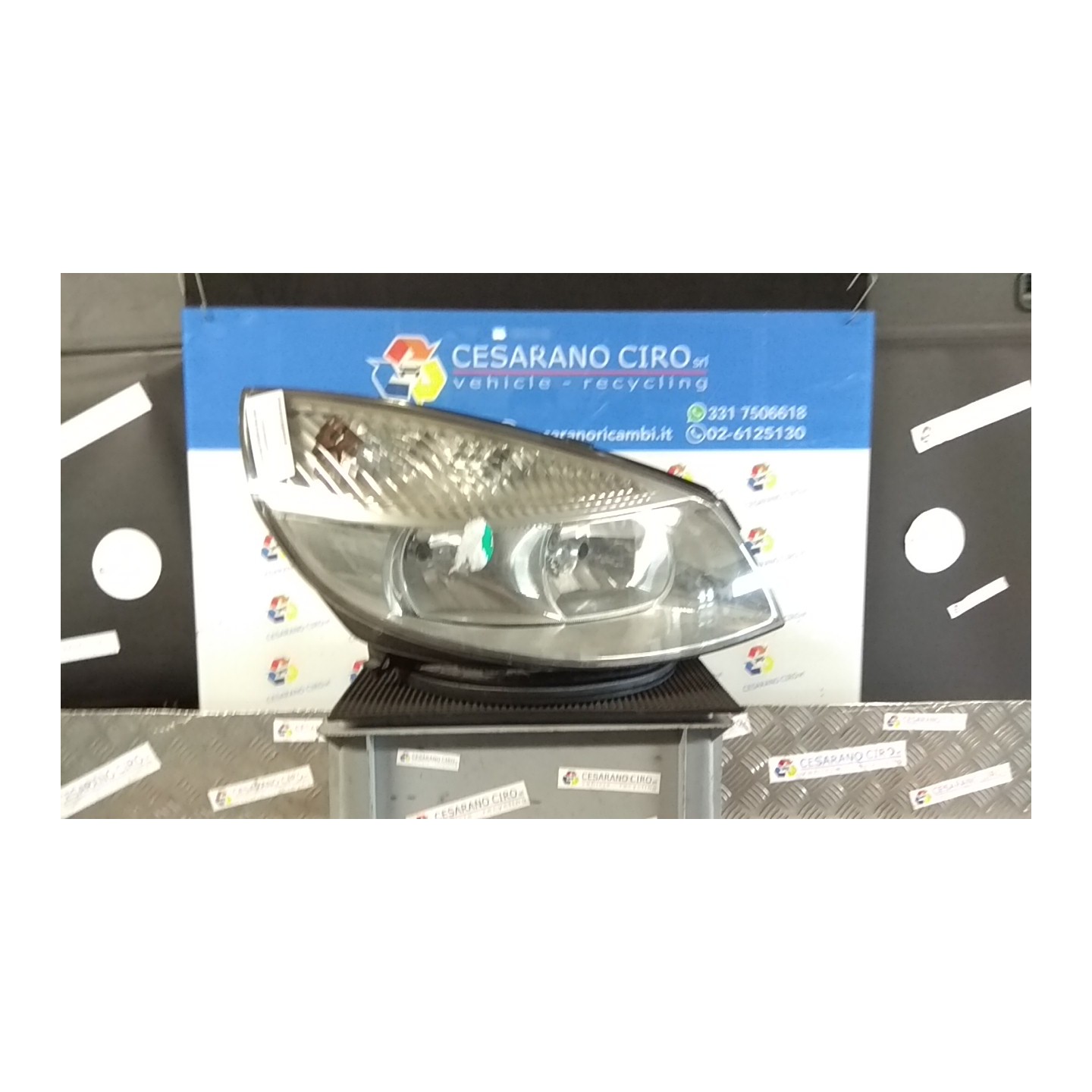 PROIETTORE DX. 027 RENAULT SCENIC 2A SERIE (06/03-08/09) K9KF7 7701065914