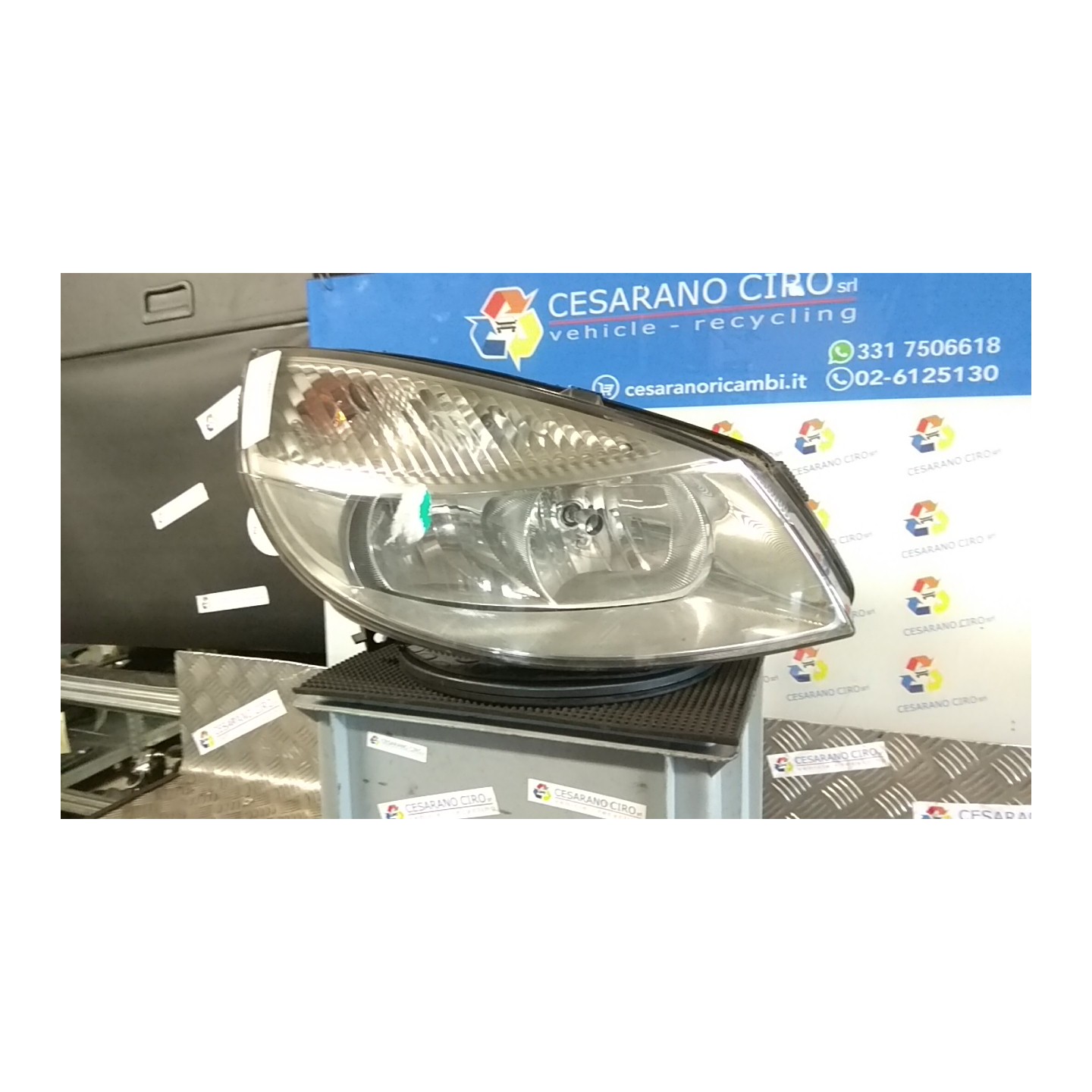 PROIETTORE DX. 027 RENAULT SCENIC 2A SERIE (06/03-08/09) K9KF7 7701065914