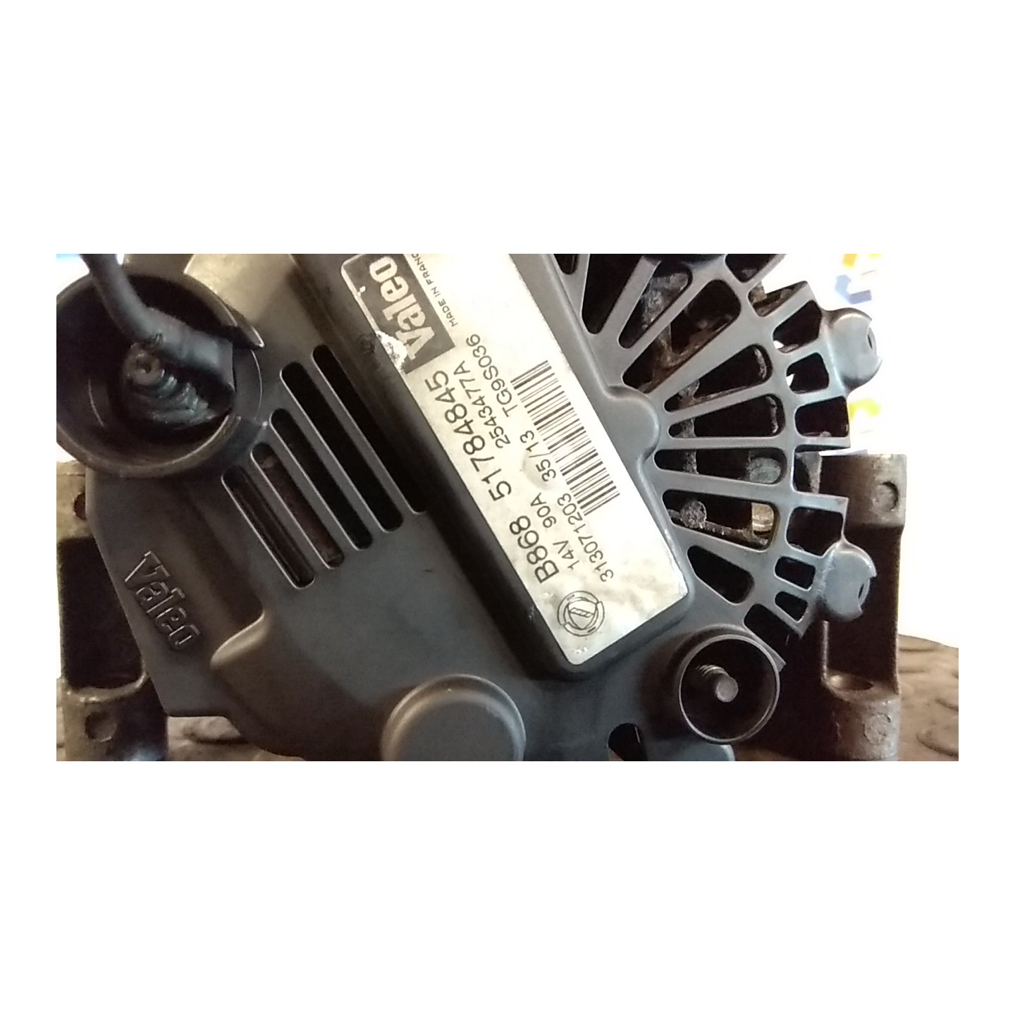 ALTERNATORE 117 PEUGEOT BIPPER VAN (A9) (10/07-) 199A9000 1608857980