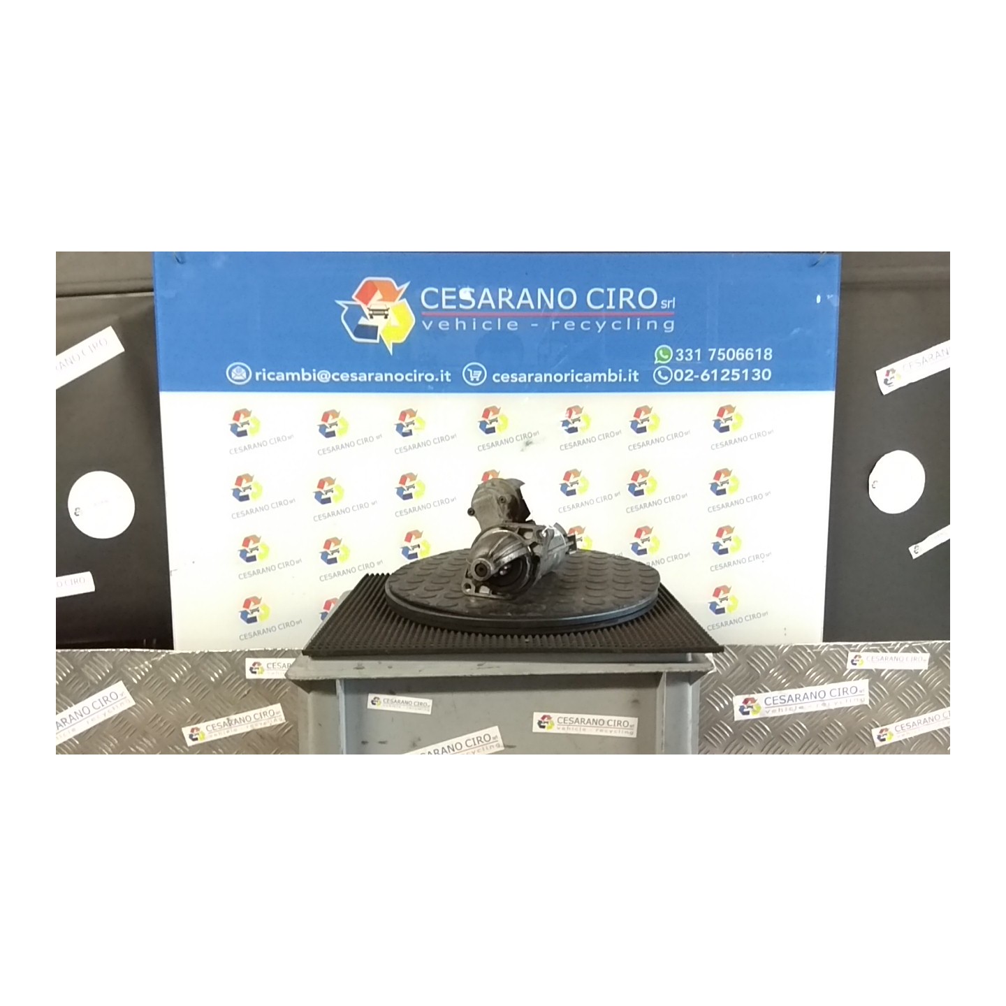 MOTORINO AVVIAMENTO 118 PEUGEOT BIPPER VAN (A9) (10/07-) 199A9000 1612794380
