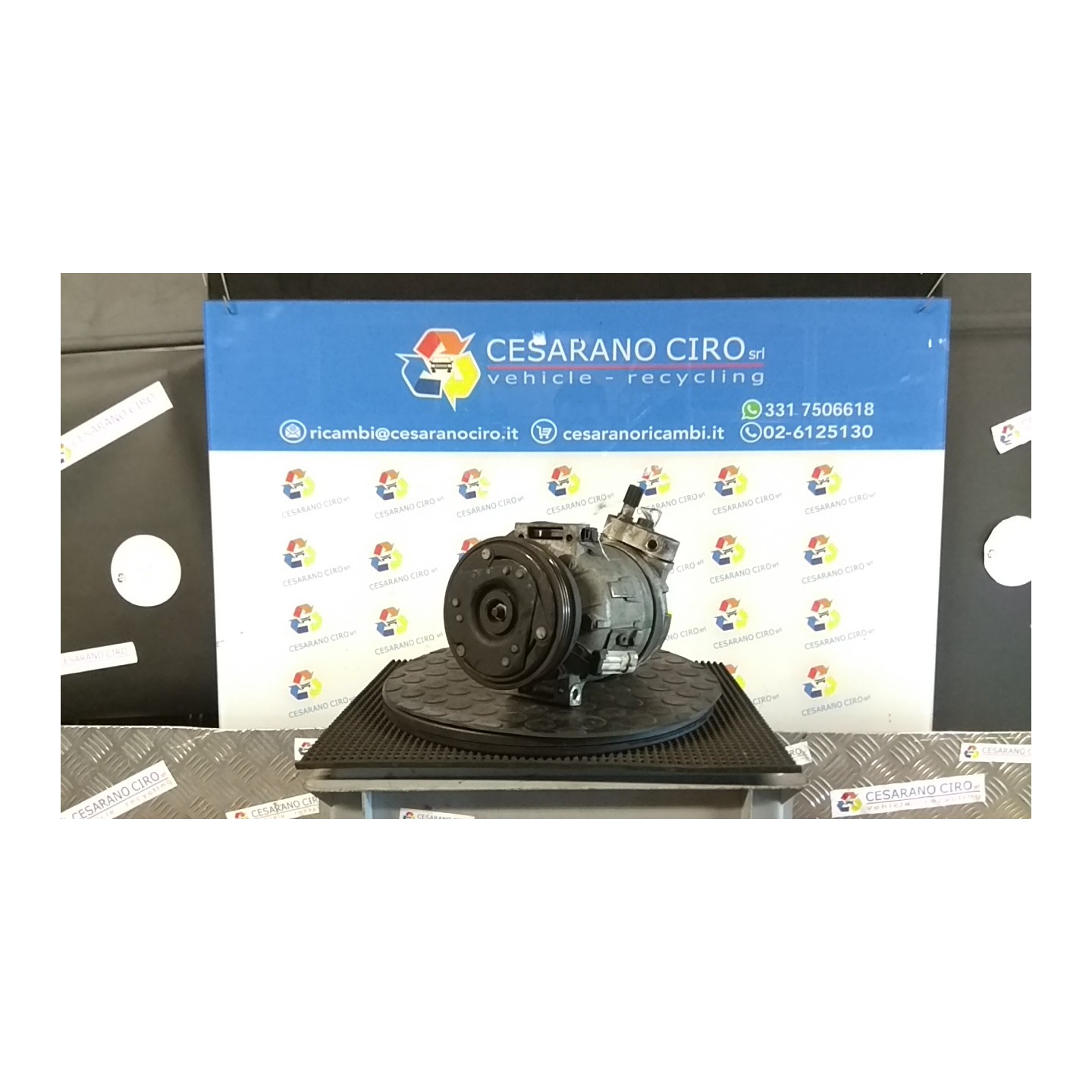 COMPRESSORE A/C 127 FIAT MULTIPLA (1F) (06/98-05/02) 186A4000 NB0576006041002
