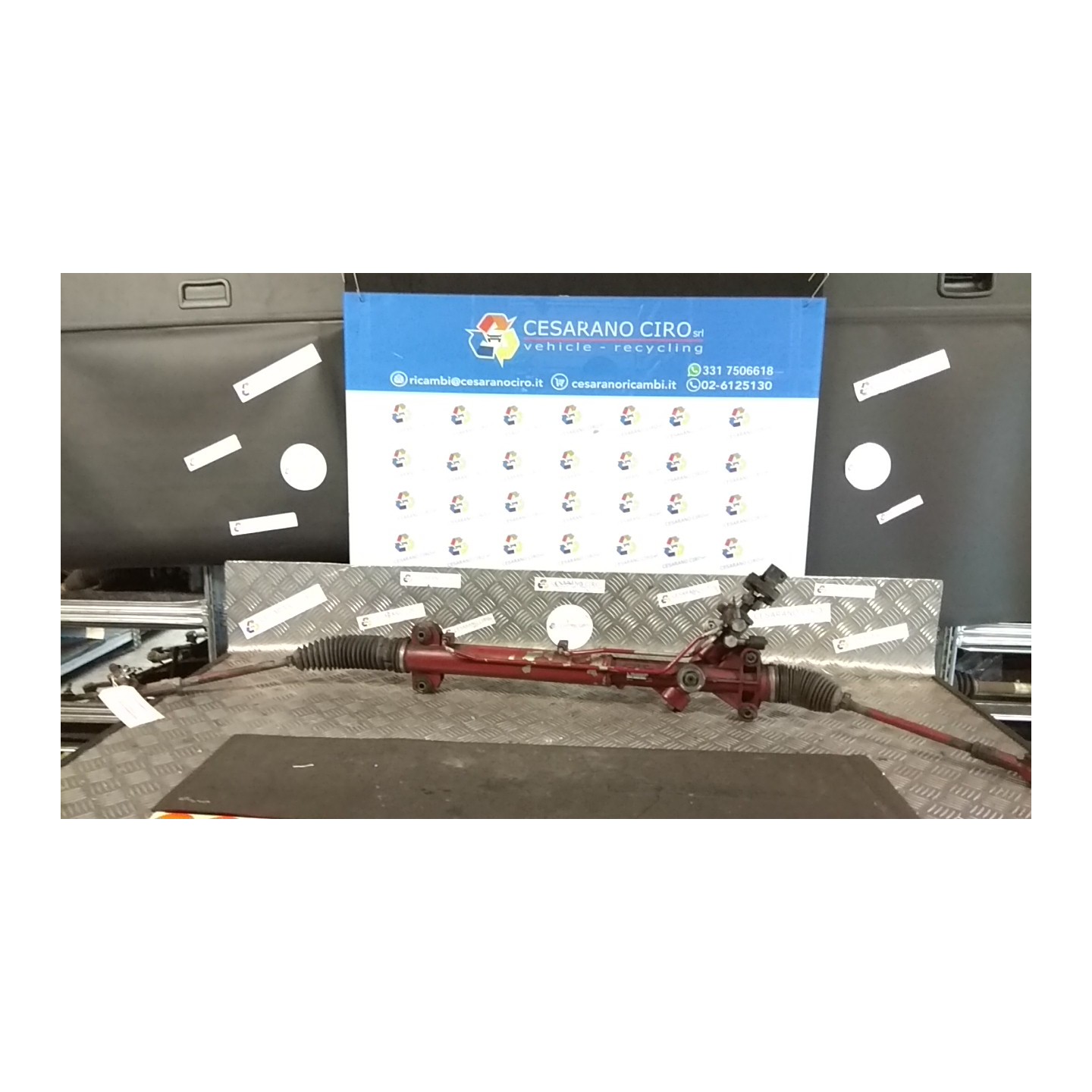 SCATOLA STERZO SERVOASSISTITA 152 IVECO DAILY (02/00-04/06) 814043B 99477984