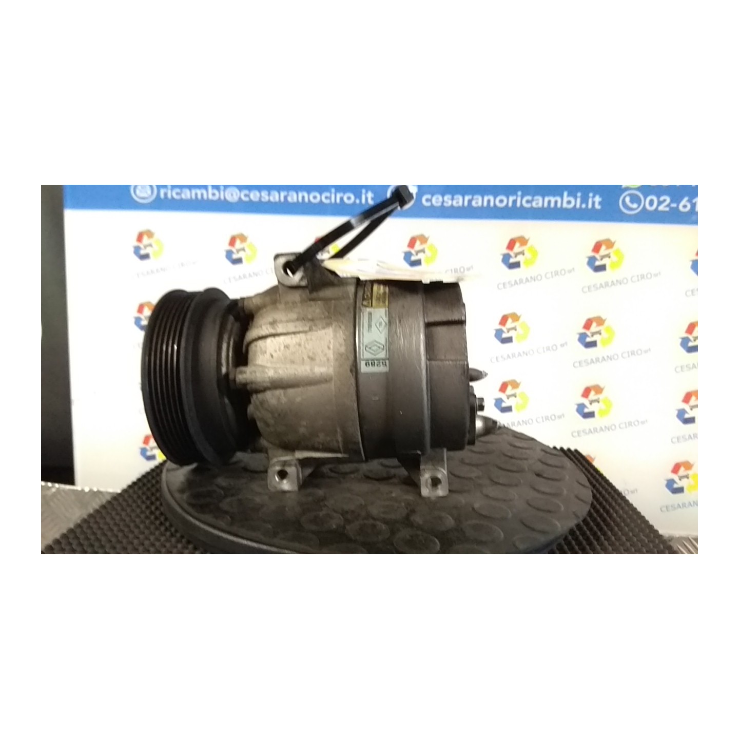 COMPRESSORE A/C 12/00 012 RENAULT SCENIC (03/99-05/03) K4MA7 7701499859