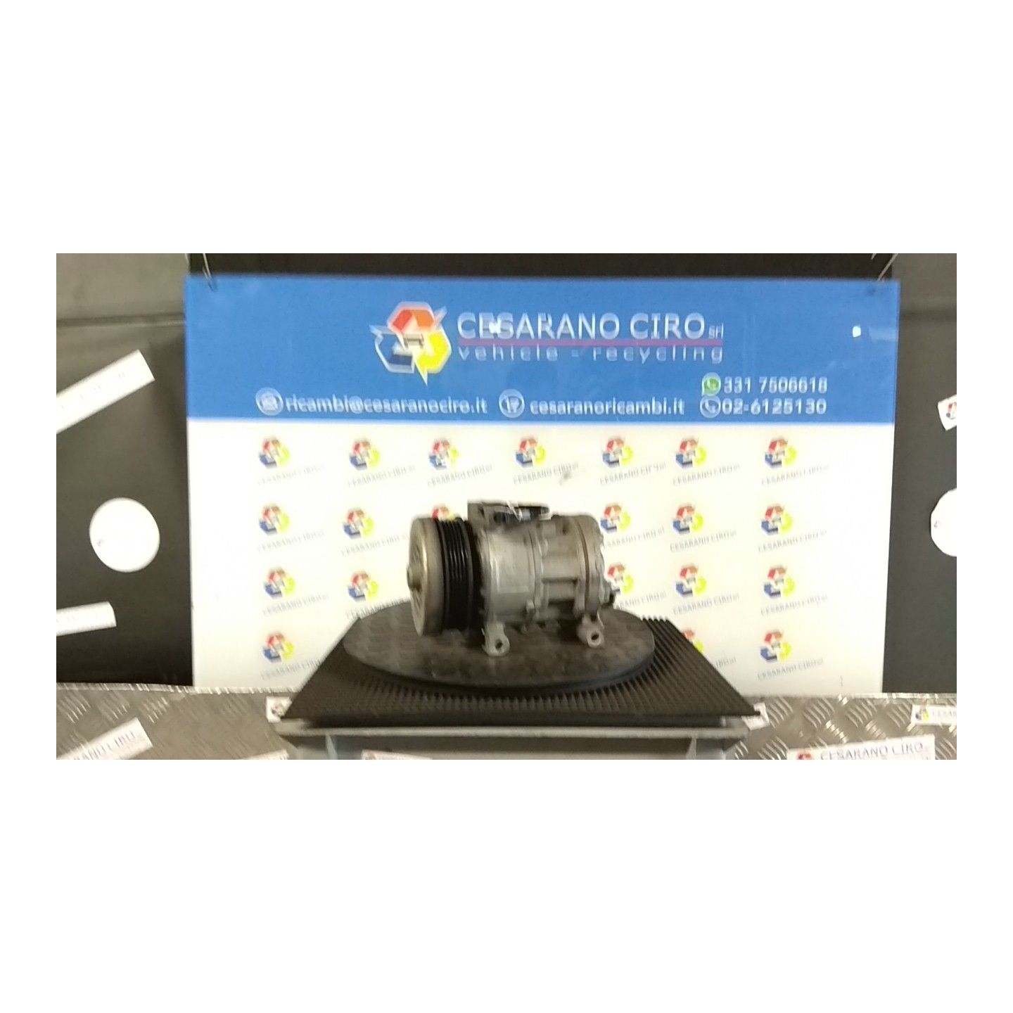 COMPRESSORE A/C 029 FIAT GRANDE PUNTO (2Y) (06/05-12/08 199A4000 55194880