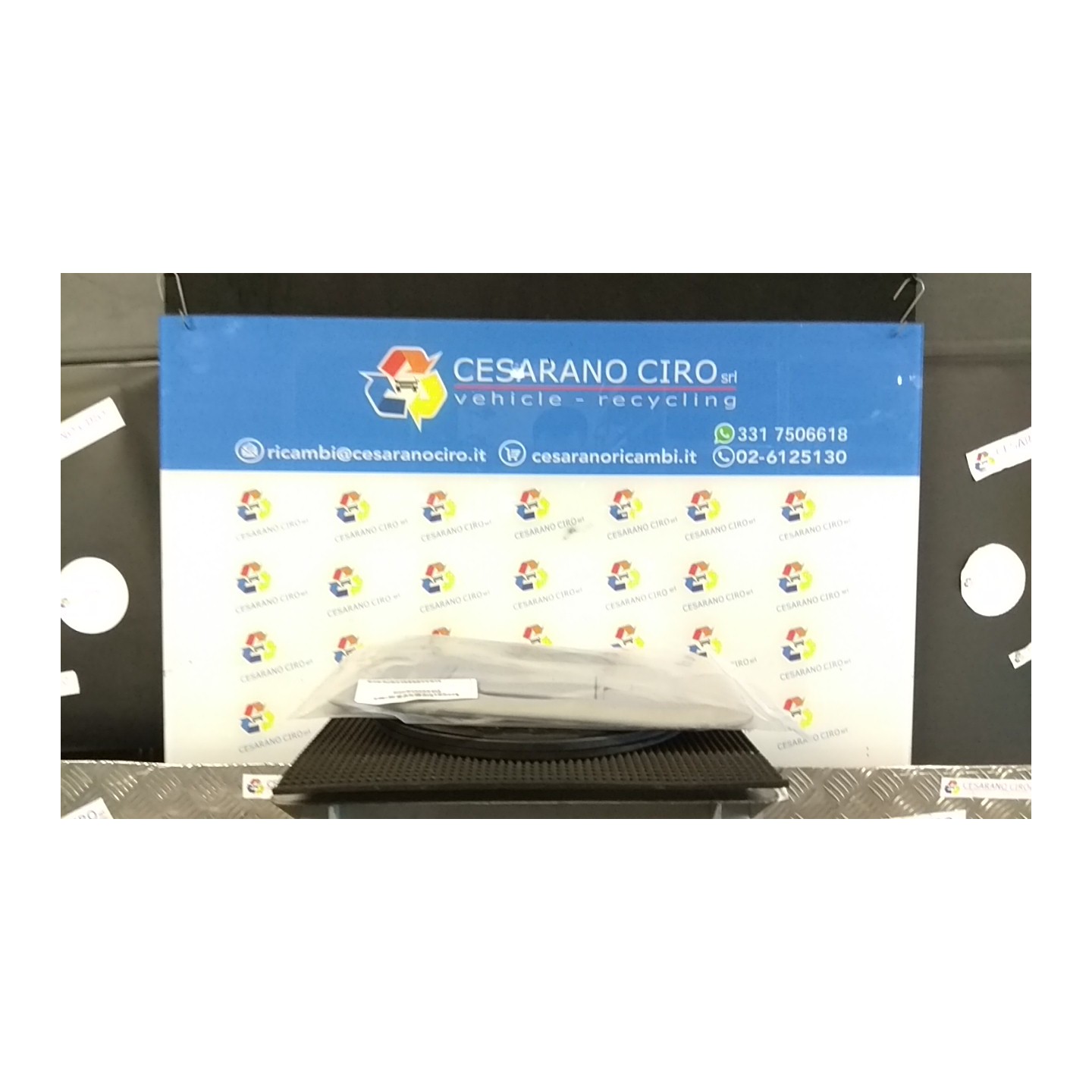 ALETTA PARASOLE PARABREZZA SX. 072 CITROEN C3 3A SERIE (B618) (03/20-) HM05 96738898BJ