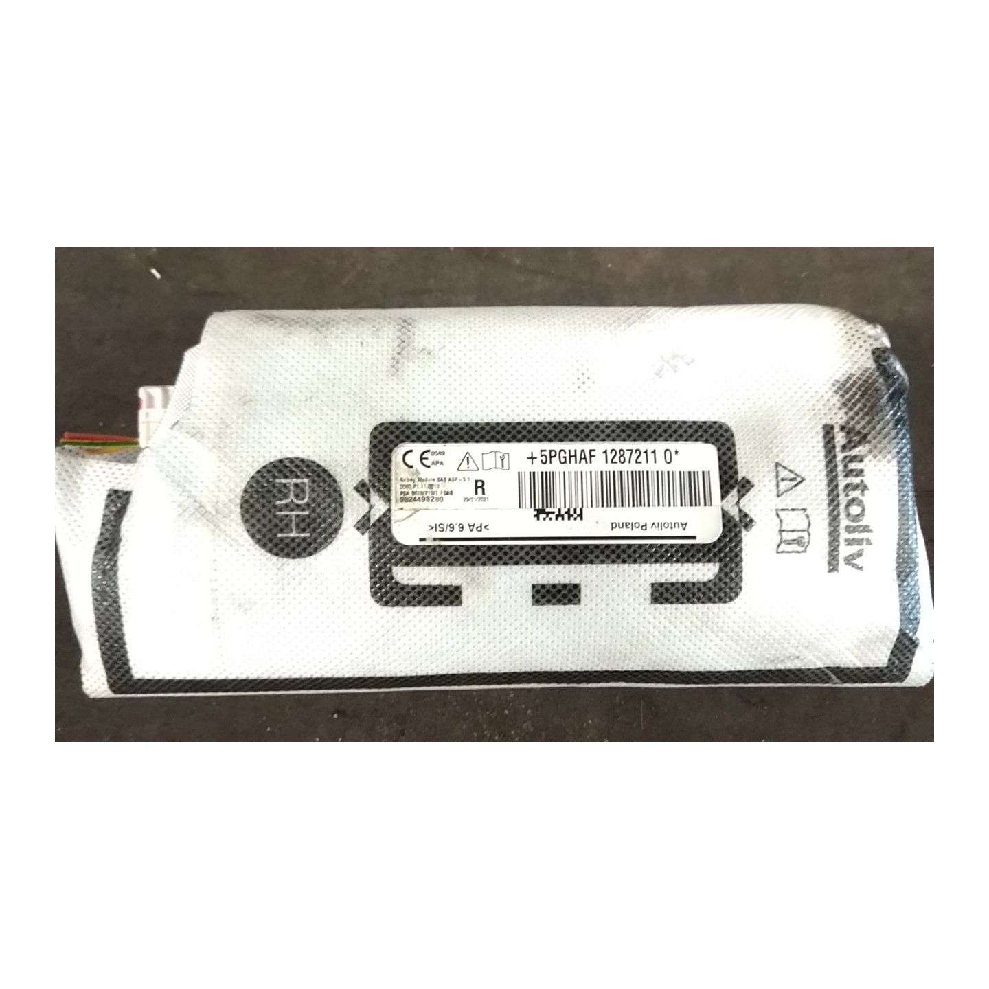 DISPOSITIVO AIRBAG LAT. ANT. DX. 098 CITROEN C3 3A SERIE (B618) (03/20-) HM05 9824480680