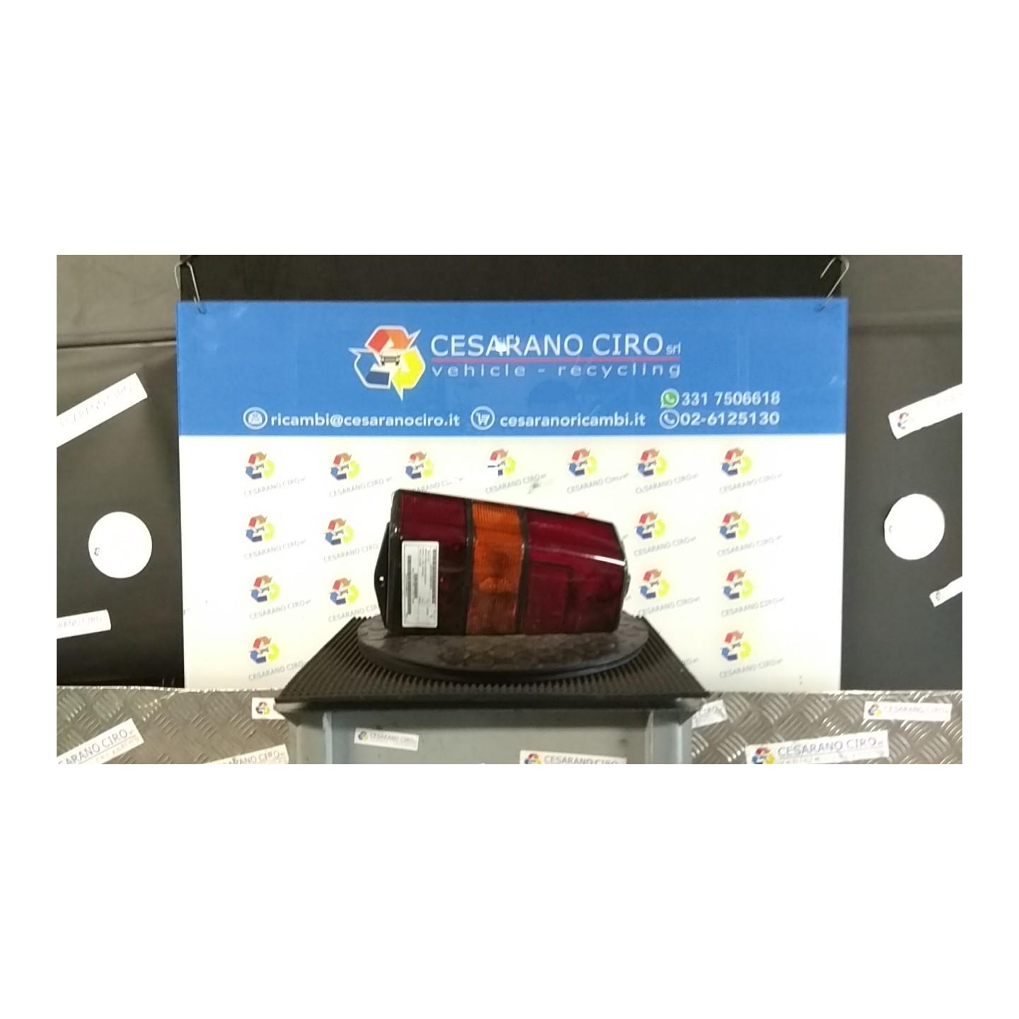 FANALE POST. (COMPL.) OLSA SX. 105 FIAT PANDA 1A SERIE (03/92-03/04) 187A1000 7572826