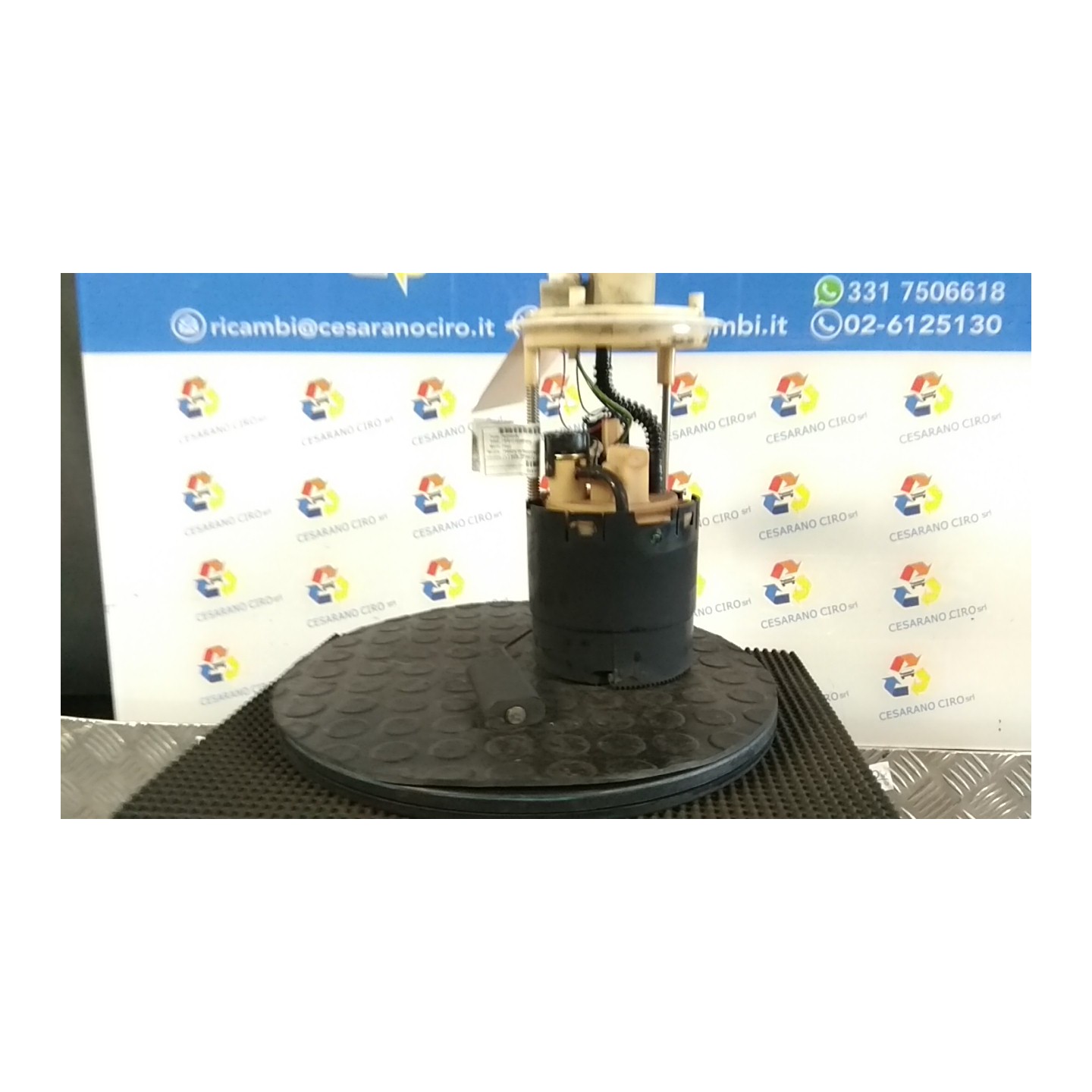 POMPA CARBURANTE C/TRASDUTTORE (GALLEGGIANTE) 109 FIAT PANDA 1A SERIE (03/92-03/04) 187A1000 51718054