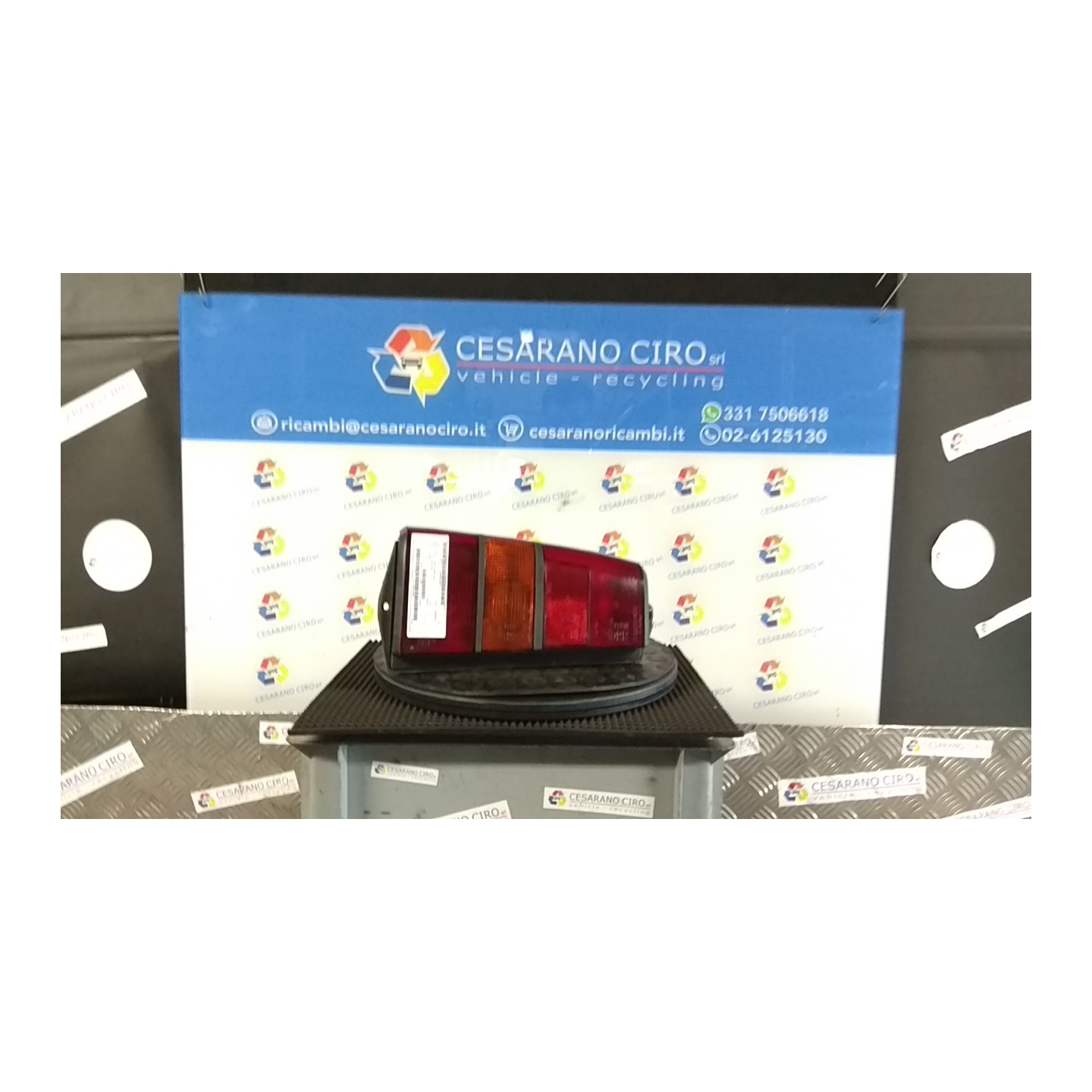 FANALE POST. (COMPL.) OLSA SX. 123 FIAT PANDA 1A SERIE (03/92-03/04) 187A1000 7572826