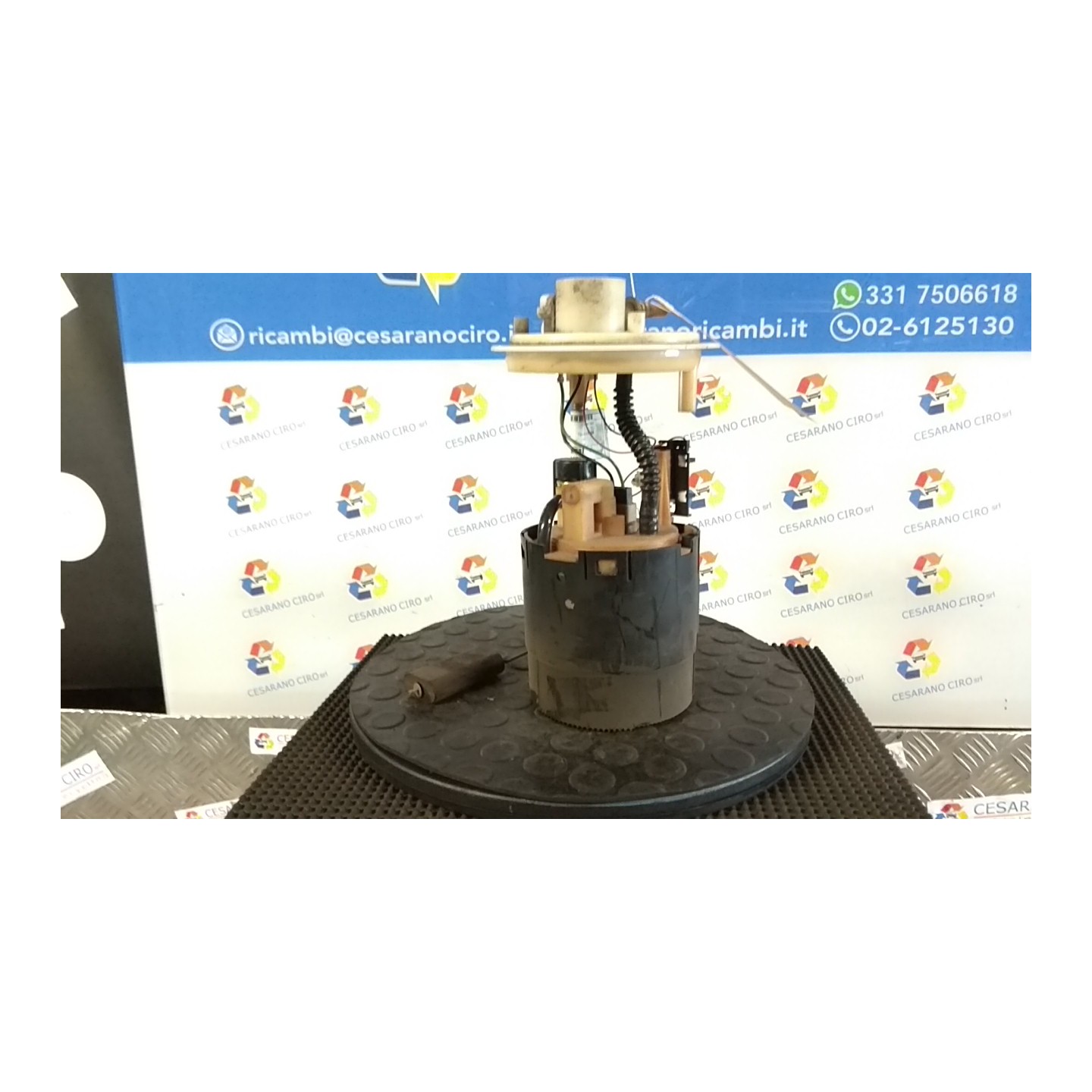 POMPA CARBURANTE C/TRASDUTTORE (GALLEGGIANTE) 125 FIAT PANDA 1A SERIE (03/92-03/04) 187A1000 51718054
