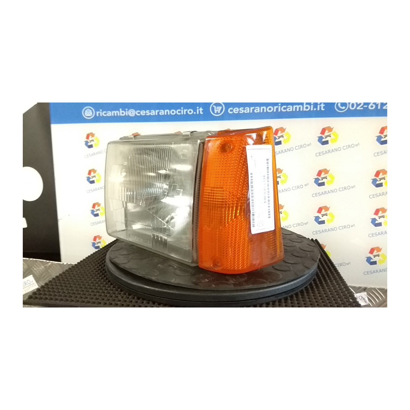 PROIETTORE CARELLO SX. 127 FIAT PANDA 1A SERIE (03/92-03/04) 187A1000 46421729