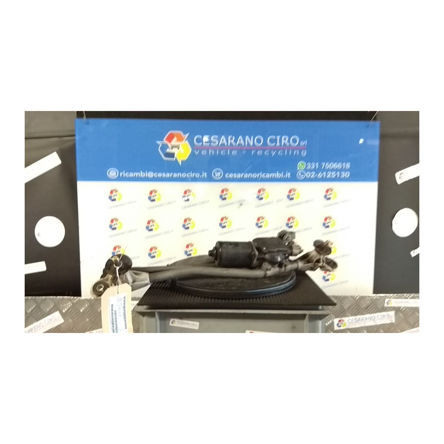 MOTORINO TERGIPARABREZZA 128 HONDA JAZZ 1A SERIE (11/02-10/08) L12A1 76505SAAG11