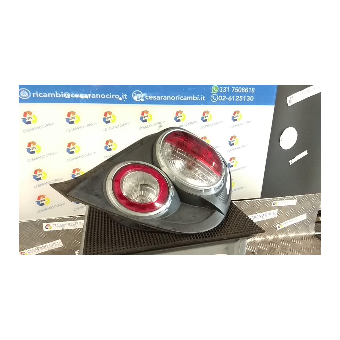 FANALE POST. DX. 007 CHEVROLET (DAEWOO) AVEO (T300) (05/11-) A12XER 96831068