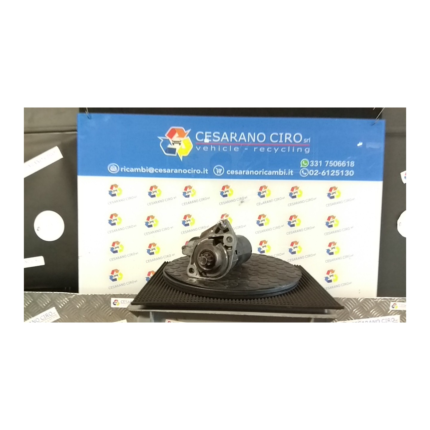 MOTORINO AVVIAMENTO 010 AUDI A3 (8L) (07/00-04/03) AVU 02M911023F