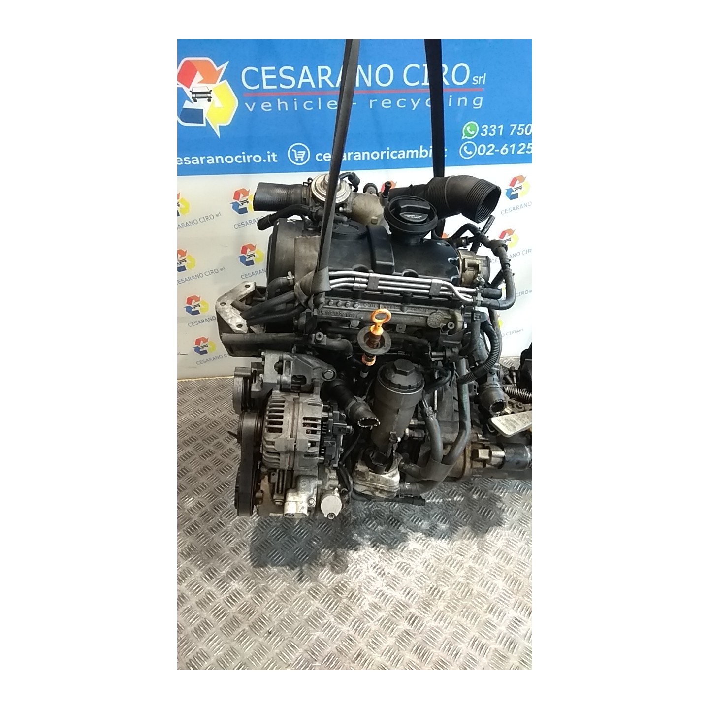 MOTORE SEMICOMPL. ROTAZ. 039 SEAT IBIZA (6L) (12/01-08/09) AMF 045100098AX