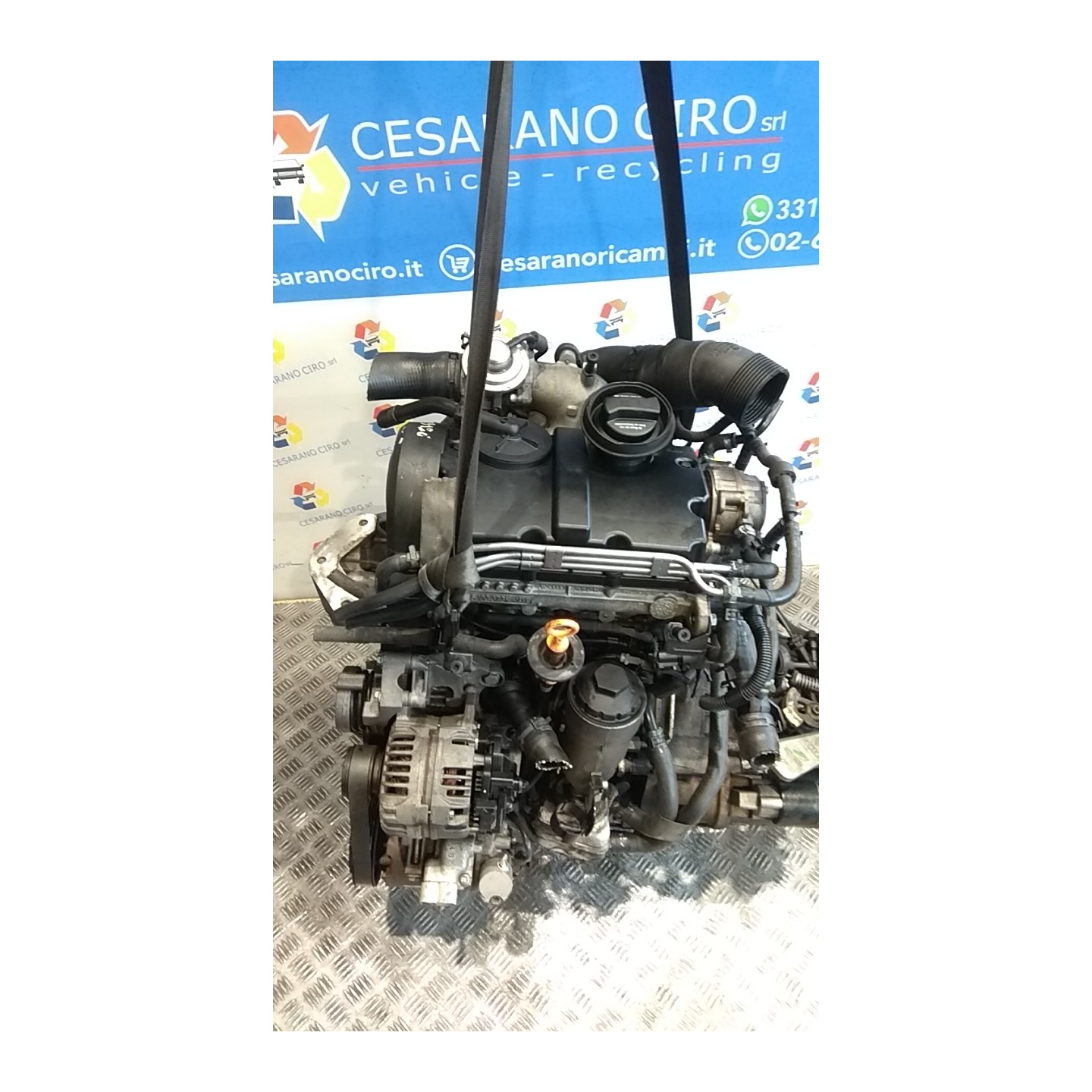 MOTORE SEMICOMPL. ROTAZ. 039 SEAT IBIZA (6L) (12/01-08/09) AMF 045100098AX